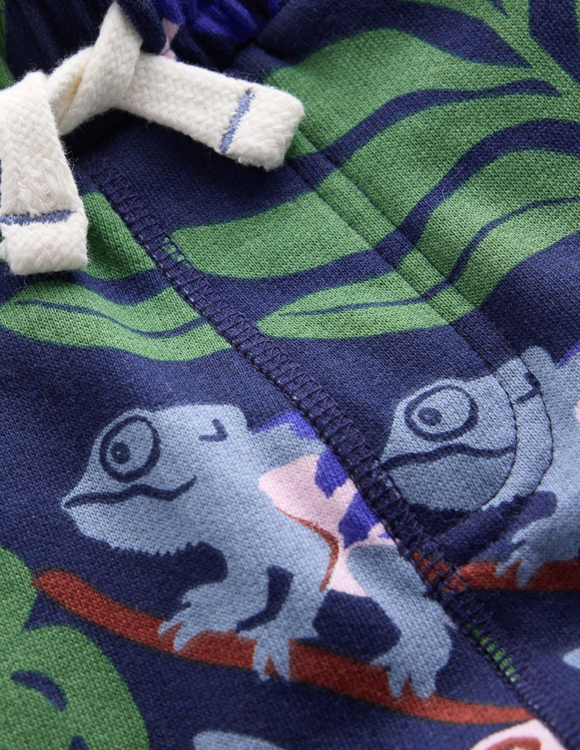 Short imprimé-Caméléon bleu marine - Image 3