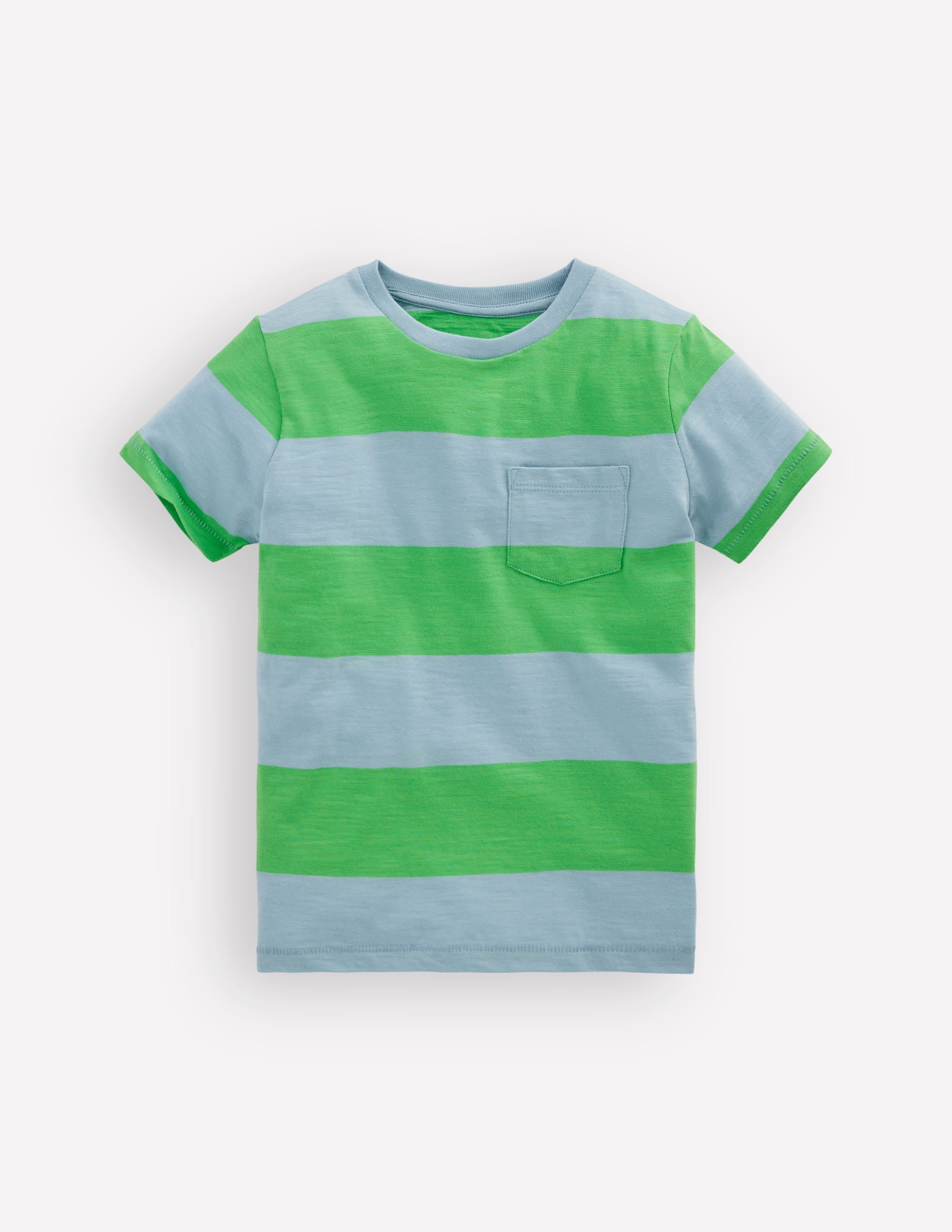 T-Shirt für den Alltag-Sittichgrün/Vintage-Blau - Image 1