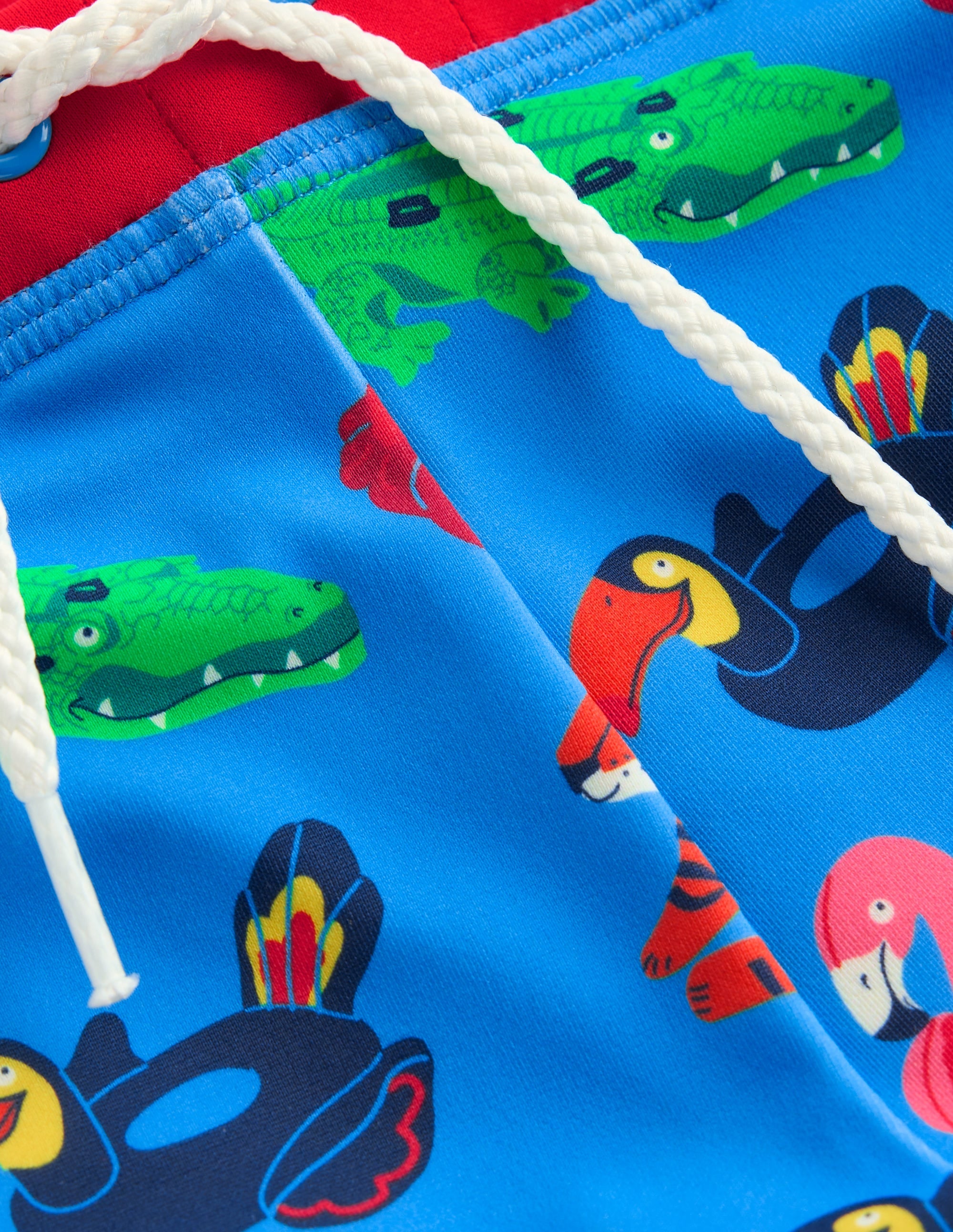 Short de bain-Motif Pool Floats bleu Malibu - Image 3