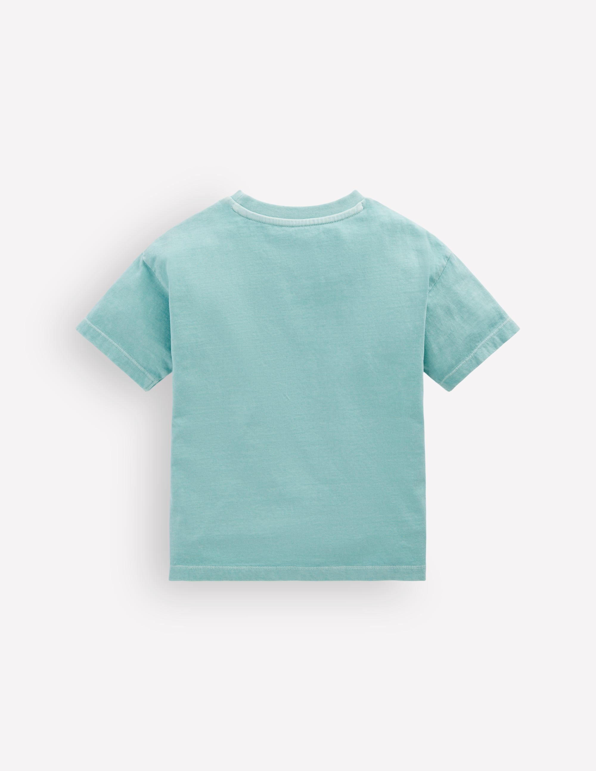 Lockeres T-Shirt mit Grafik-Nilblau Surfen - Image 2