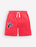 Shorts mit Superstitch-Aufnäher-Marmeladenrot Urlaub
