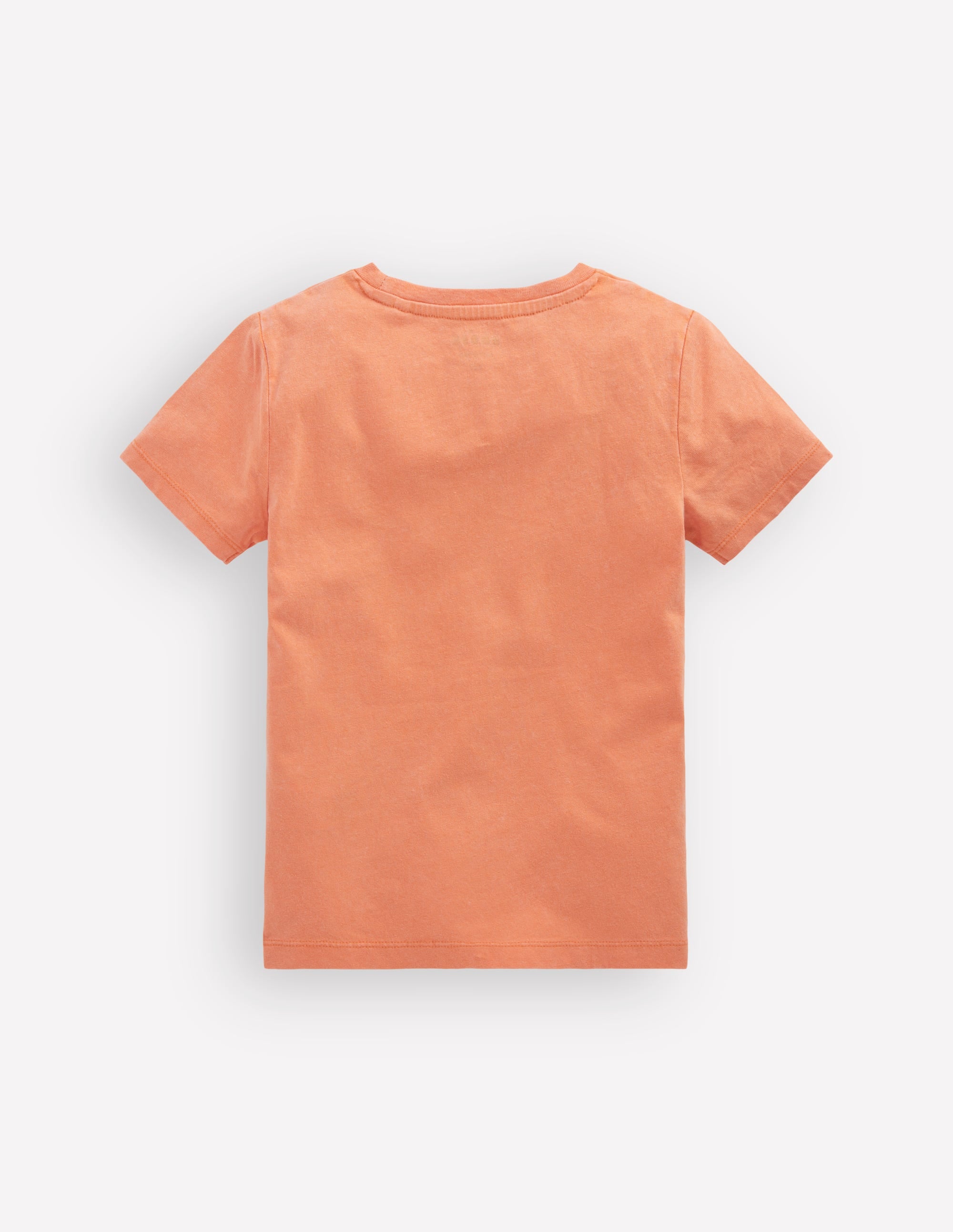 T-Shirt mit Vintage-Waschung und Grafik-ORANGE HAIE - Image 2