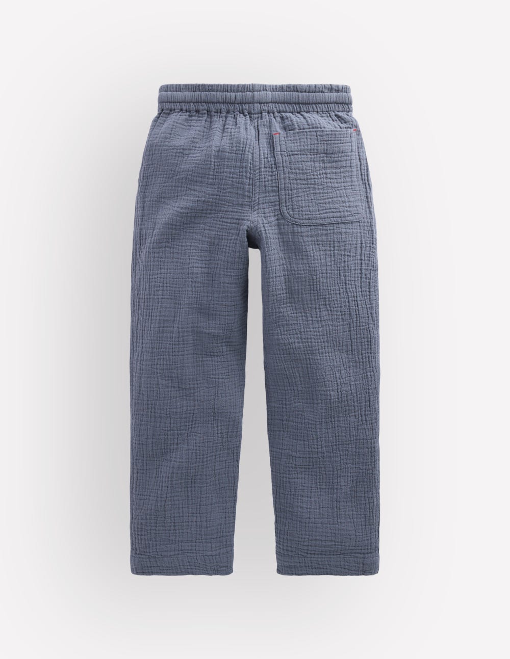 Pantalon d’été double-étoffe-Bleu mer du Nord - Image 2