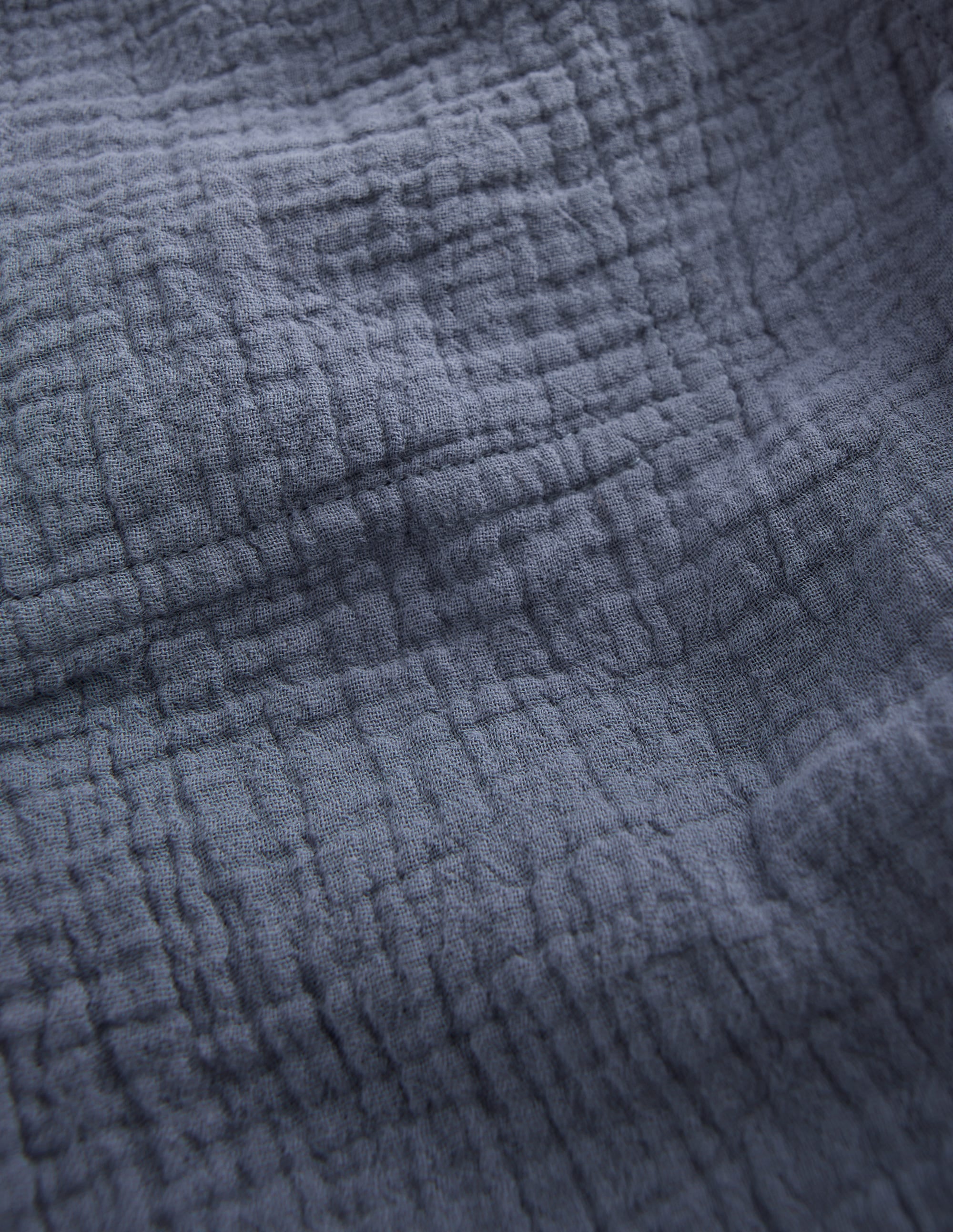 Pantalon d’été double-étoffe-Bleu mer du Nord - Image 3