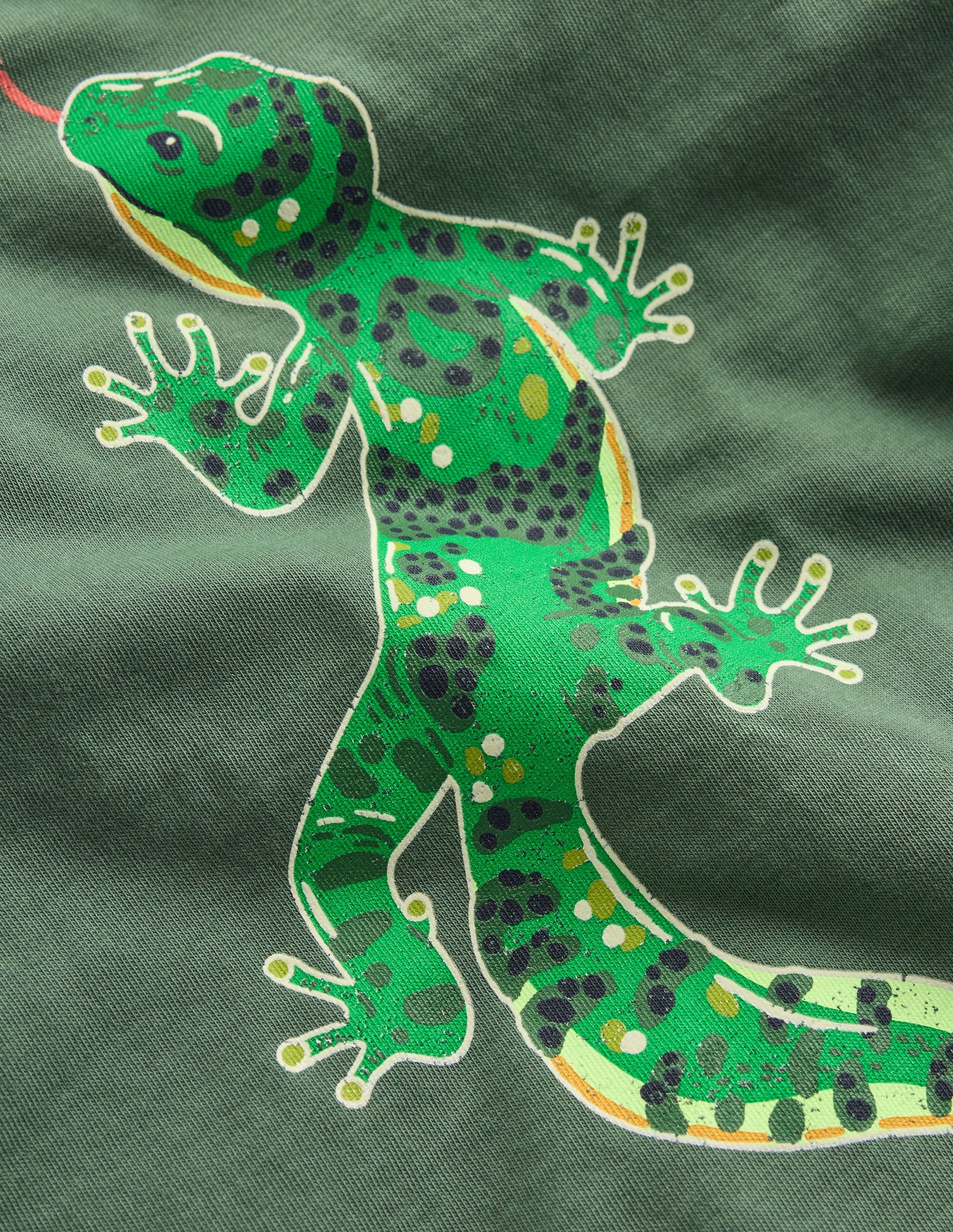 Langarmshirt mit im Dunkeln leuchtender Grafik vorn und hinten-Flaschengrün, Eidechsen-Röntgenbild-5