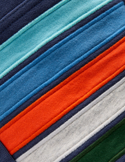 Jogginghose mit verstärktem Knie-Steuerbordblau Streifen am Knie-3