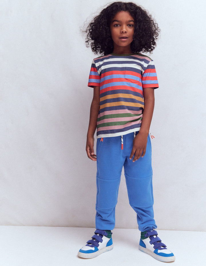 Warrior Knee Joggers-Cabana Blue