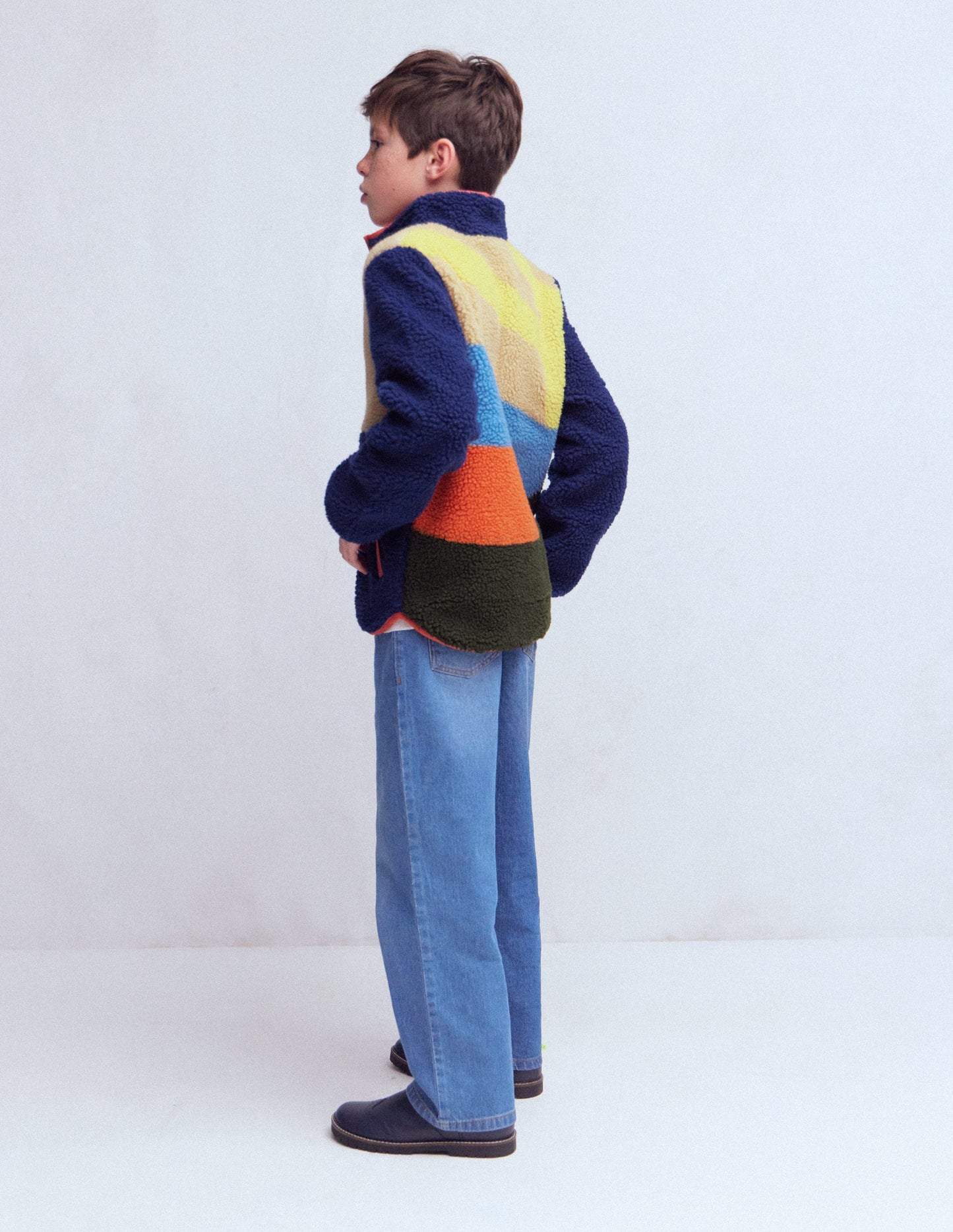 Kuschelige Teddyfell-Jacke-Landschaft