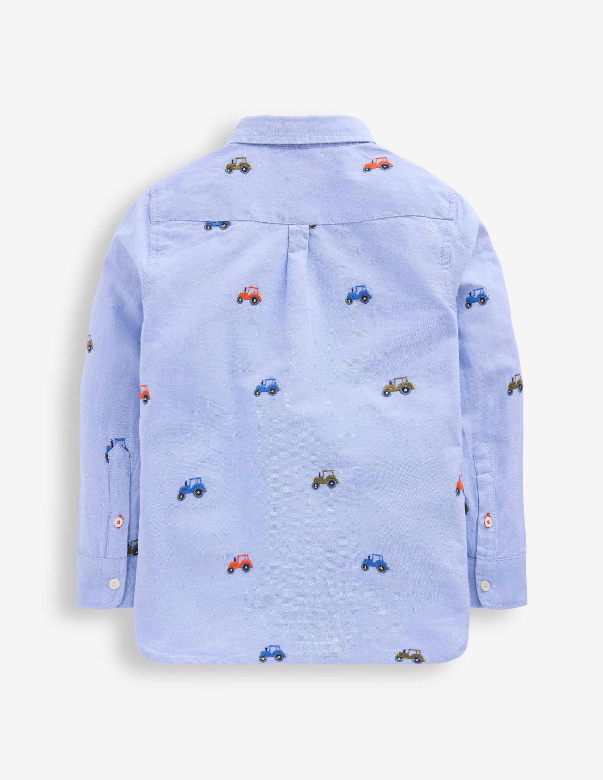 Chemise brodée-Tracteurs oxford - Image 2