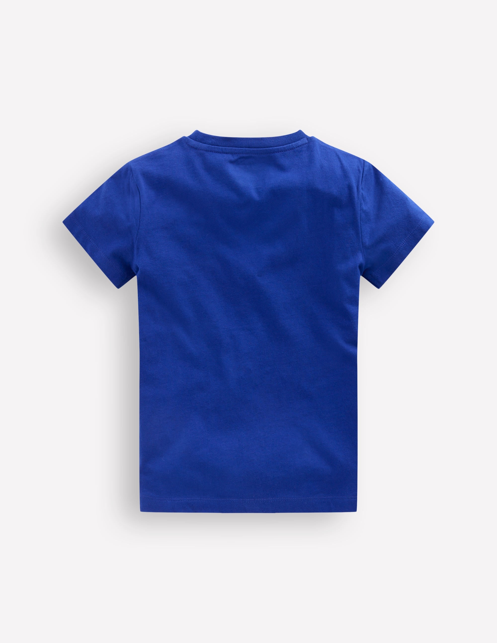 T-shirt à super surpiqûres-Bateaux bleu saphir - Image 2