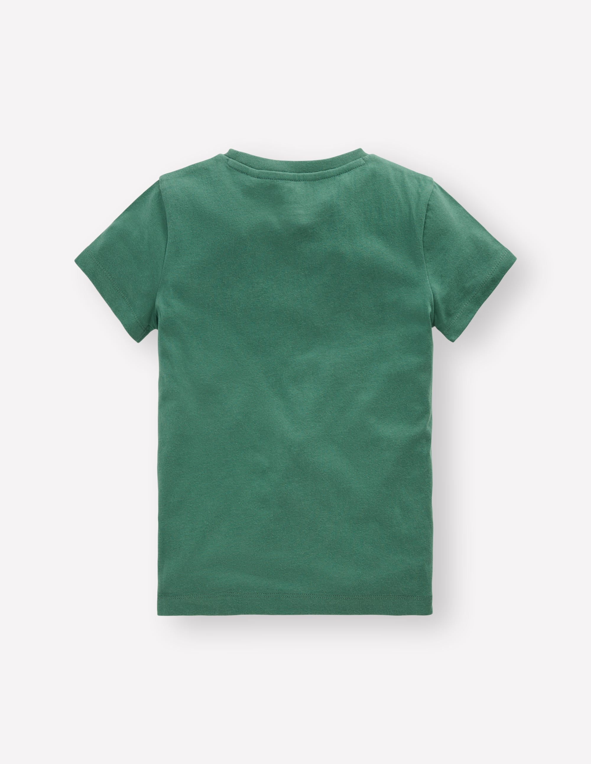 T-shirt à super surpiqûres-Pieuvre vert épicéa - Image 2