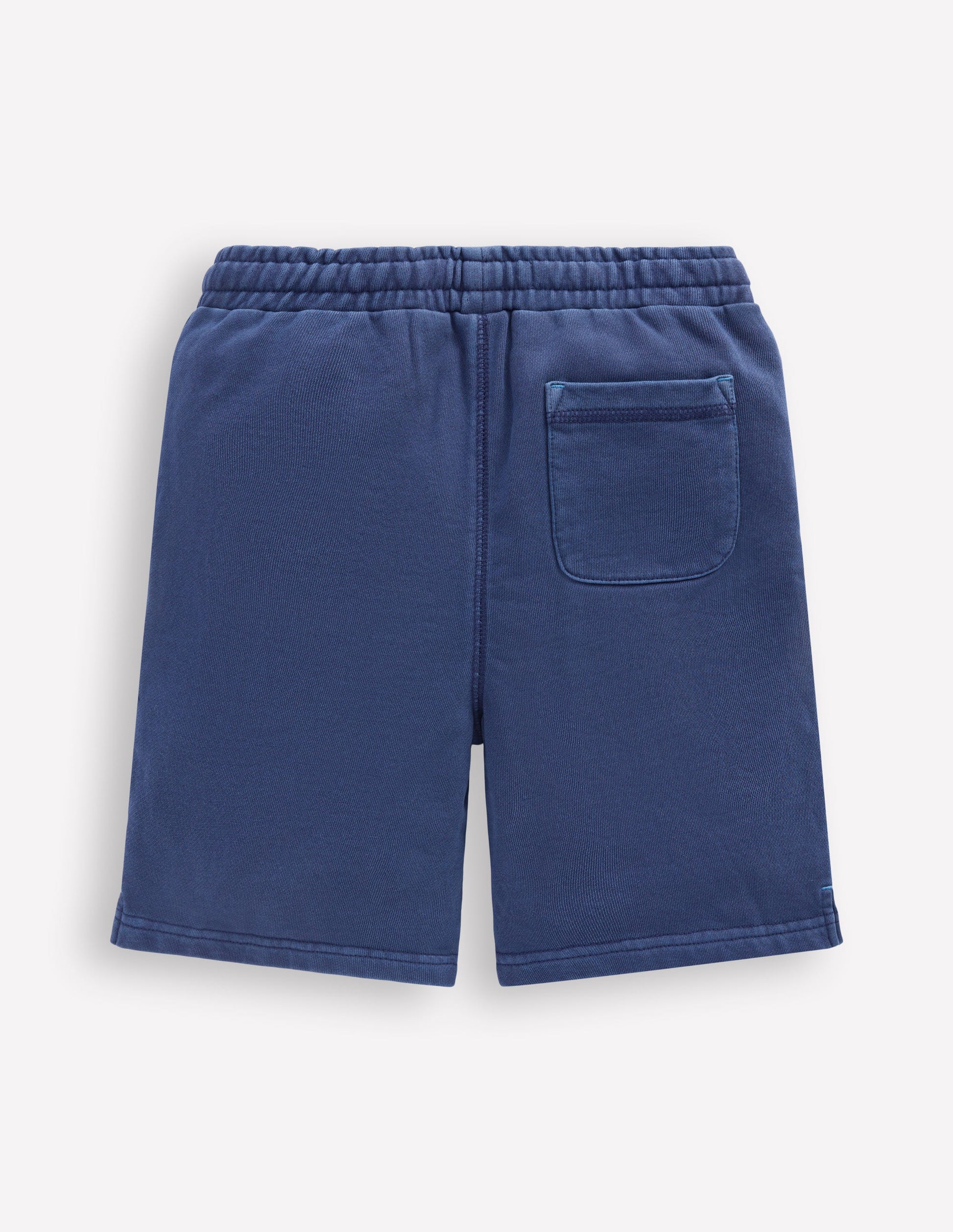 Stückgefärbte Sweatshorts-Aristocratic Blue/ Ivory Stripe-2