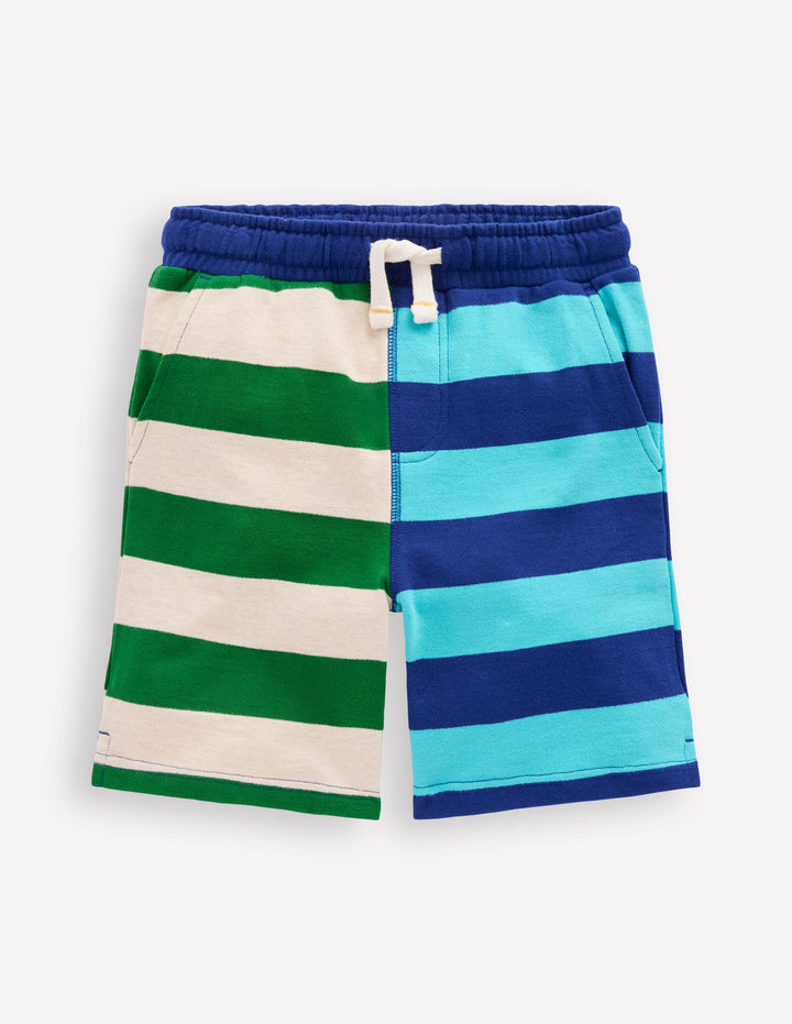 Bedruckte Shorts-Kuddelmuddel Streifen