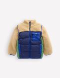 Veste 2-en-1 en borg-Mélange mousse hivernale