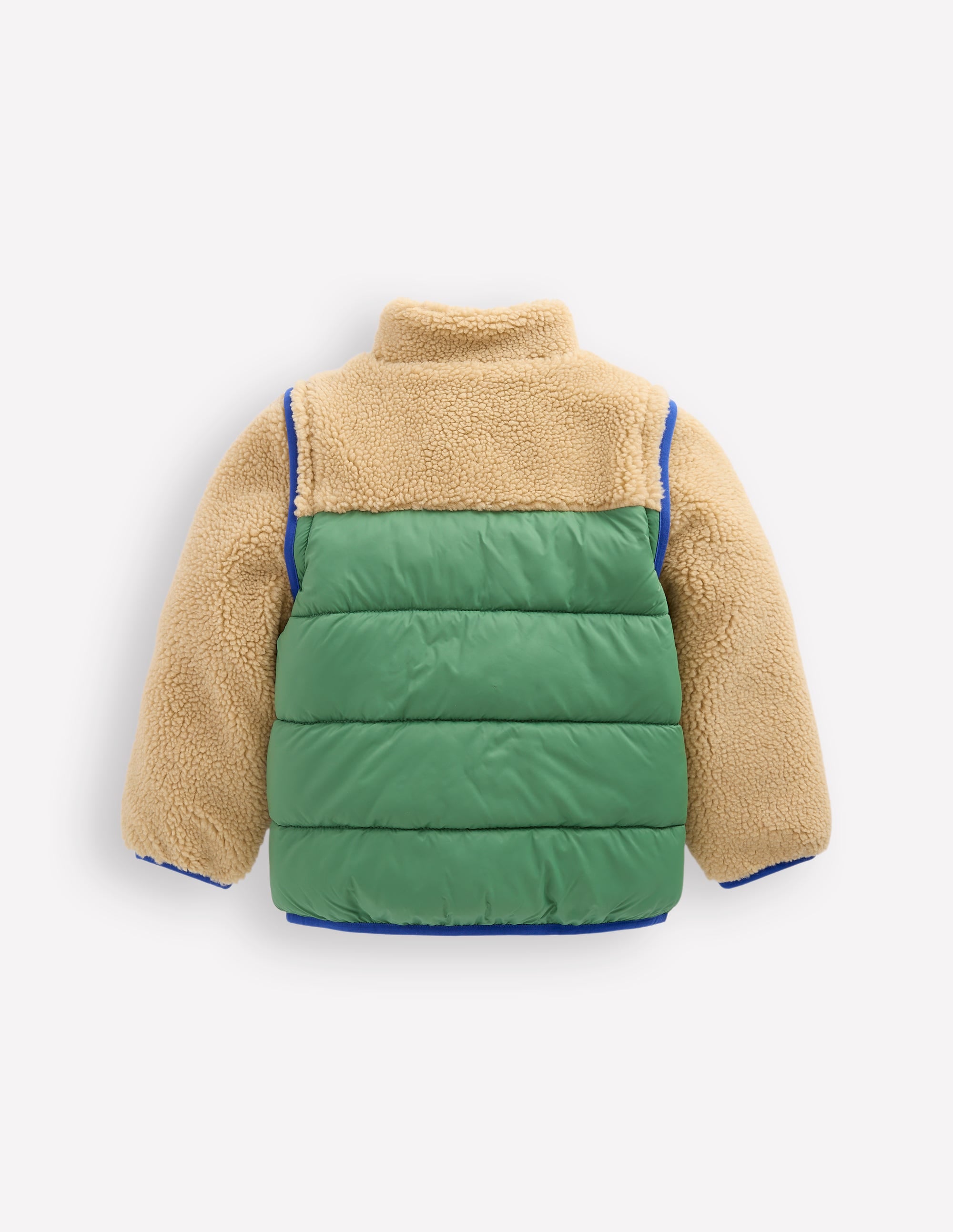 Veste 2-en-1 en borg-Mélange mousse hivernale - Image 2