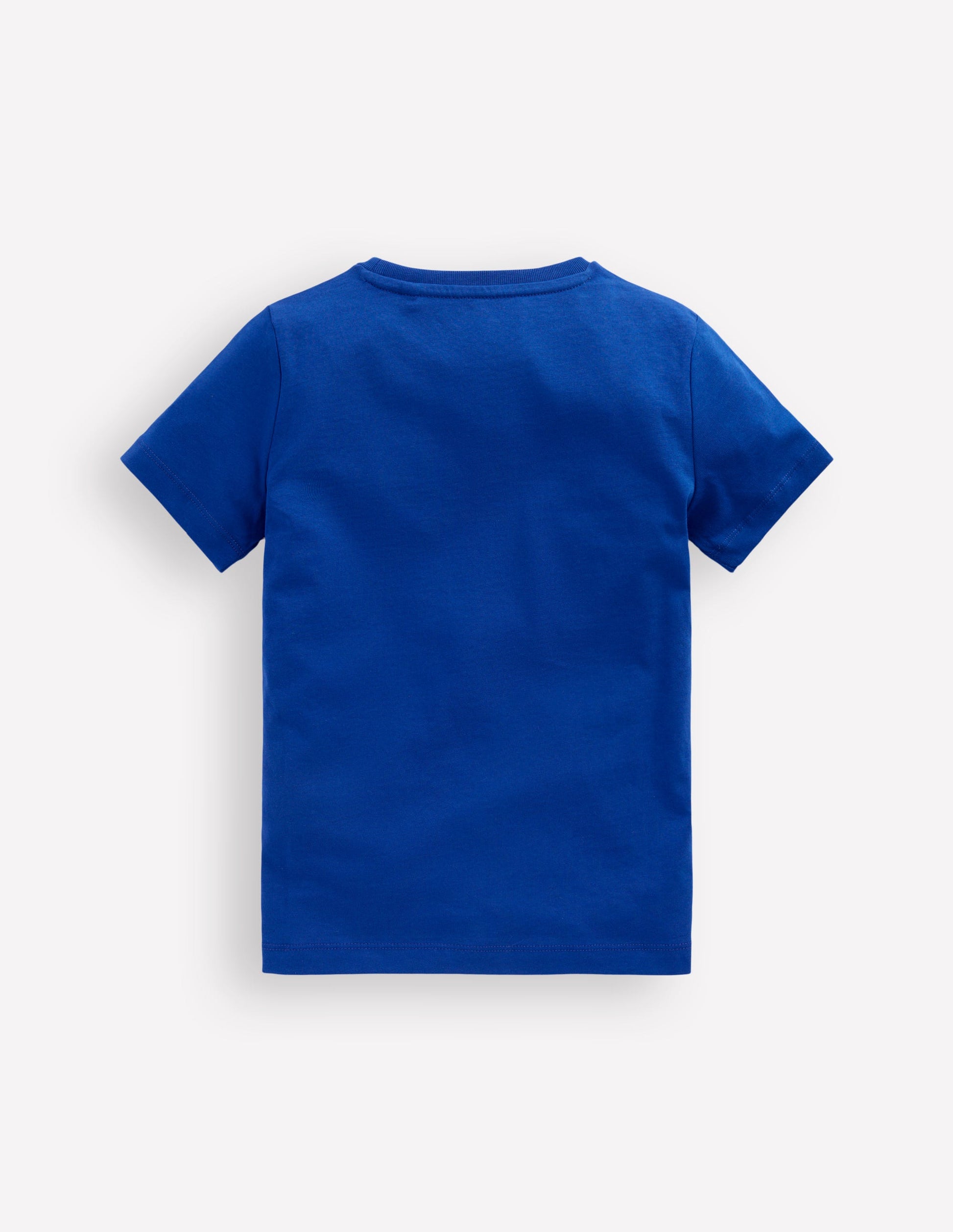 T-shirt graphique à manches courtes-Ère jurassique bleu vif-2