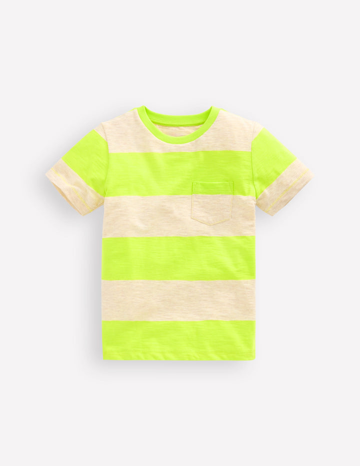 T-Shirt für den Alltag-Liebesvogel / Haferbeige