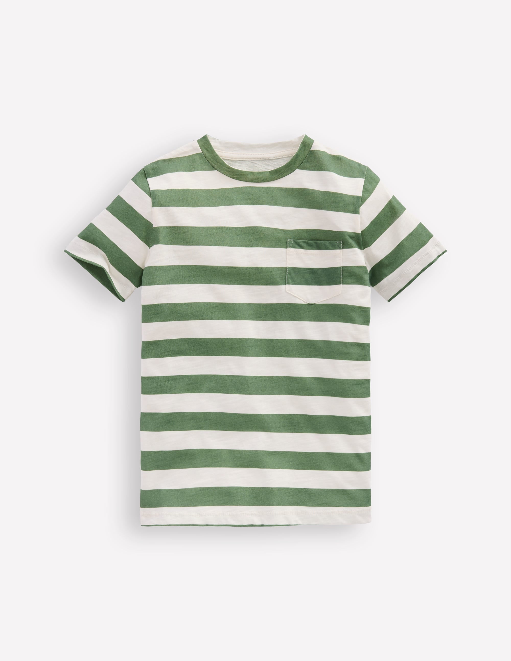 T-Shirt für den Alltag-Koboldgrün/Naturweiß - Image 1