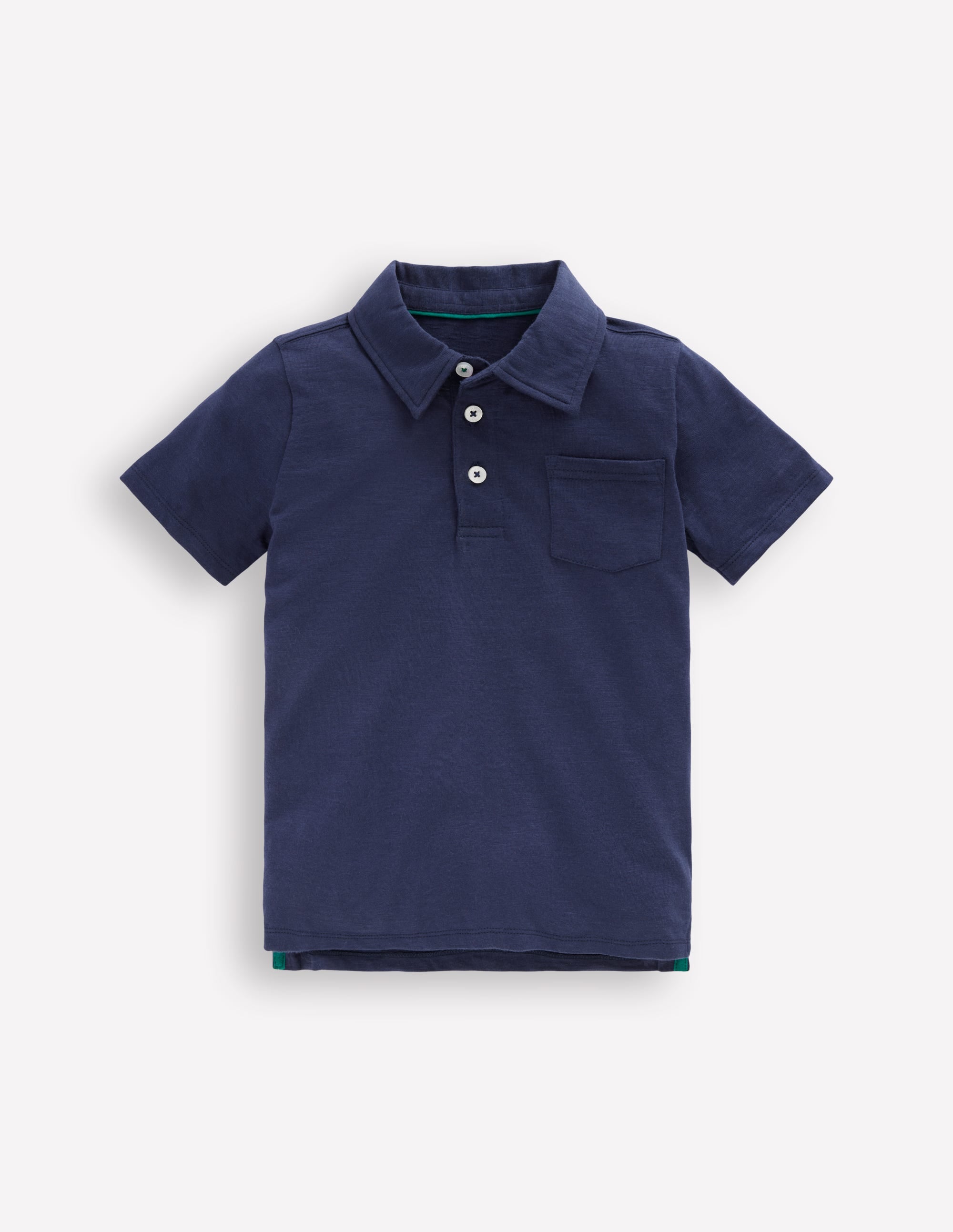 Polo flammé-Bleu chiné - Image 2