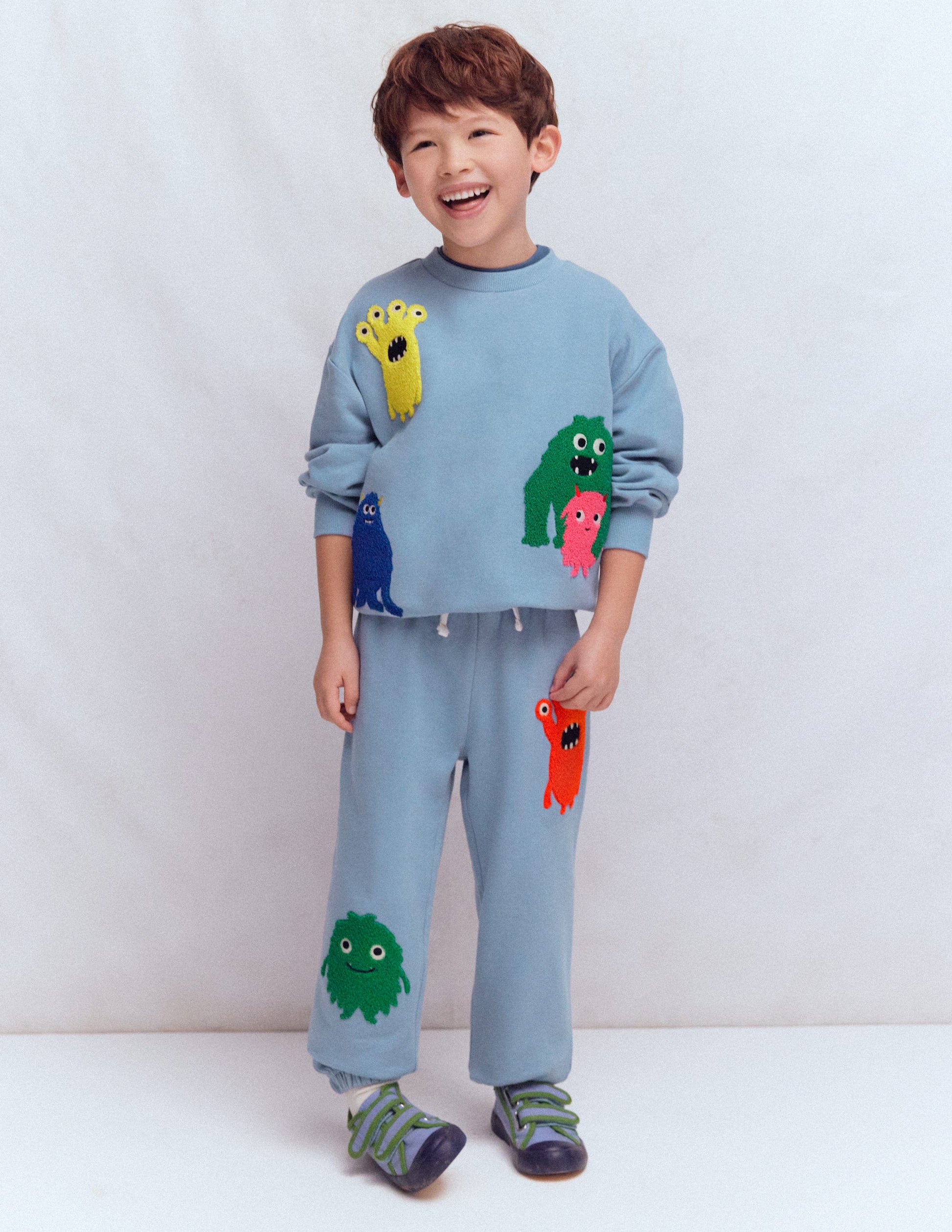 Sweat fun-Monstre bouclé-3