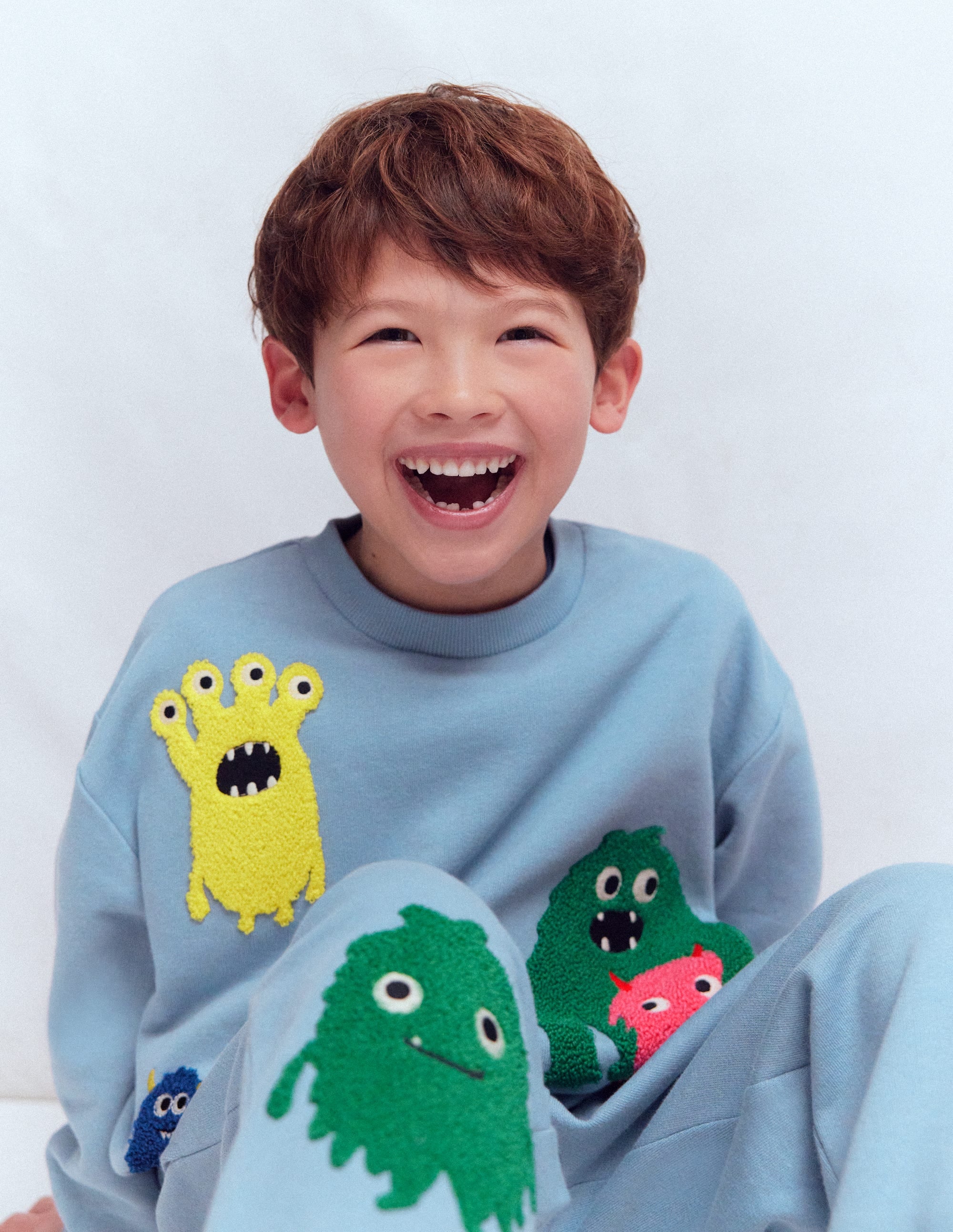 Lustiges Sweatshirt-Bouclé-Monster - Image 4