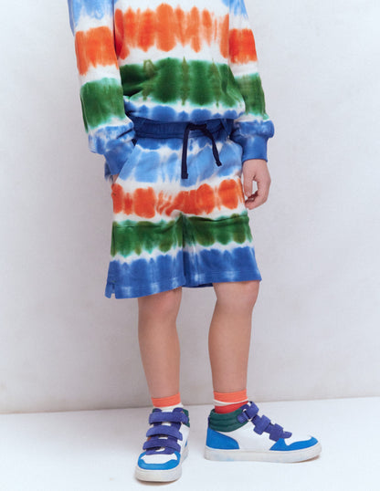 Tie Dye Shorts-Multi-1