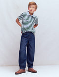 Barrel-Jeans-MITTLERE WASCHUNG