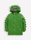 Originelle wasserdichte Jacke-Brokkoligrün Monster