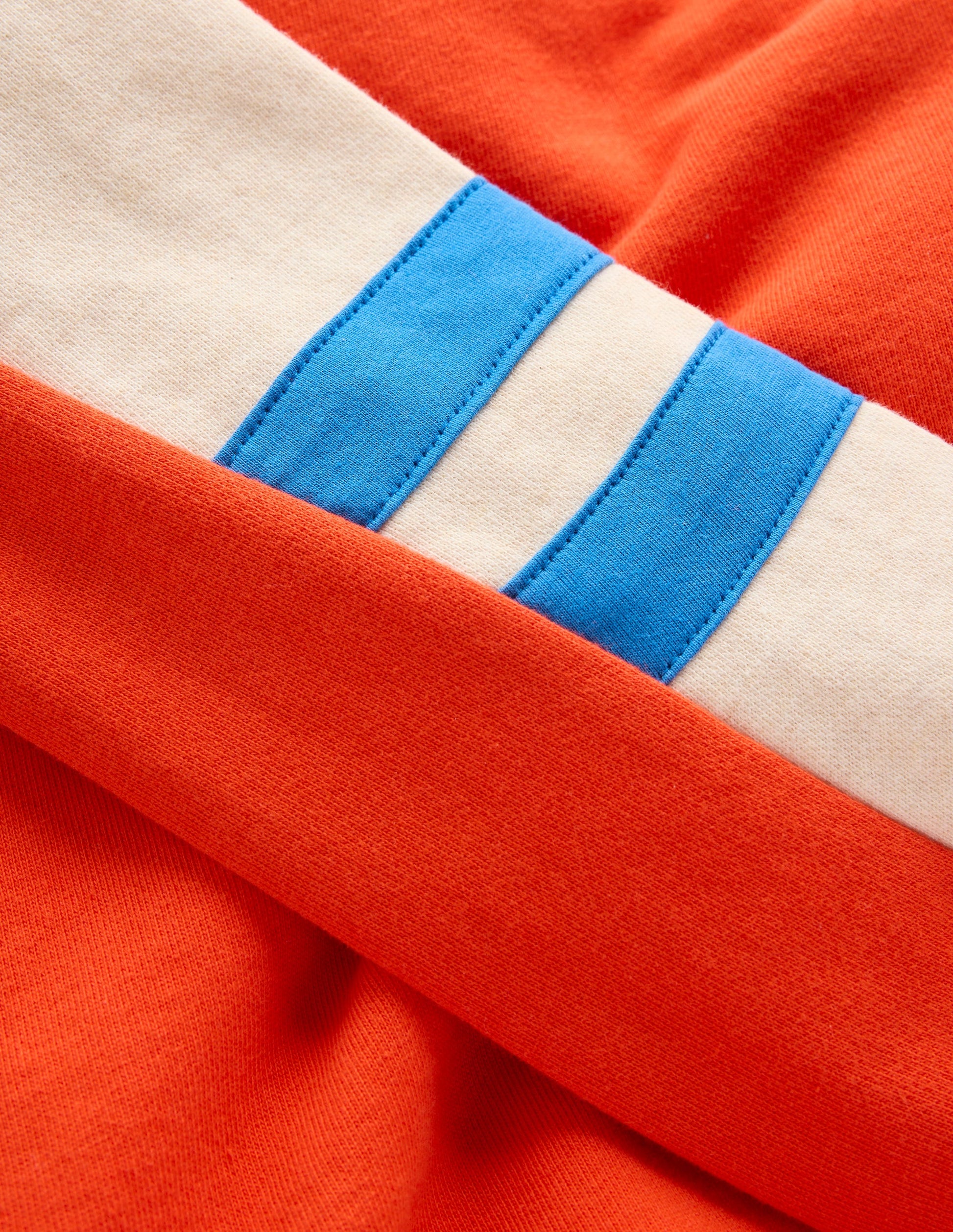 Sweatshirt mit Ärmeln in Blockfarben-FIESTA BLOCKFARBEN-7