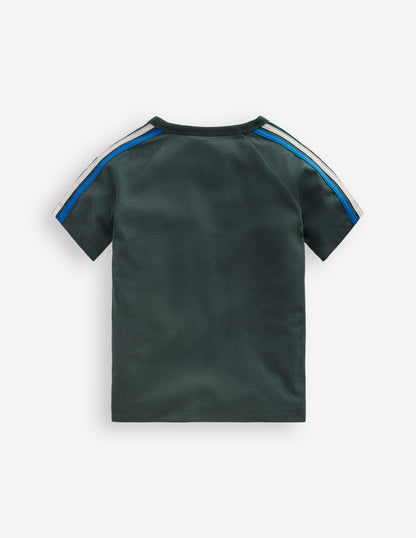 Raglan-T-Shirt mit bunten Streifen-GREEN GABLES-2