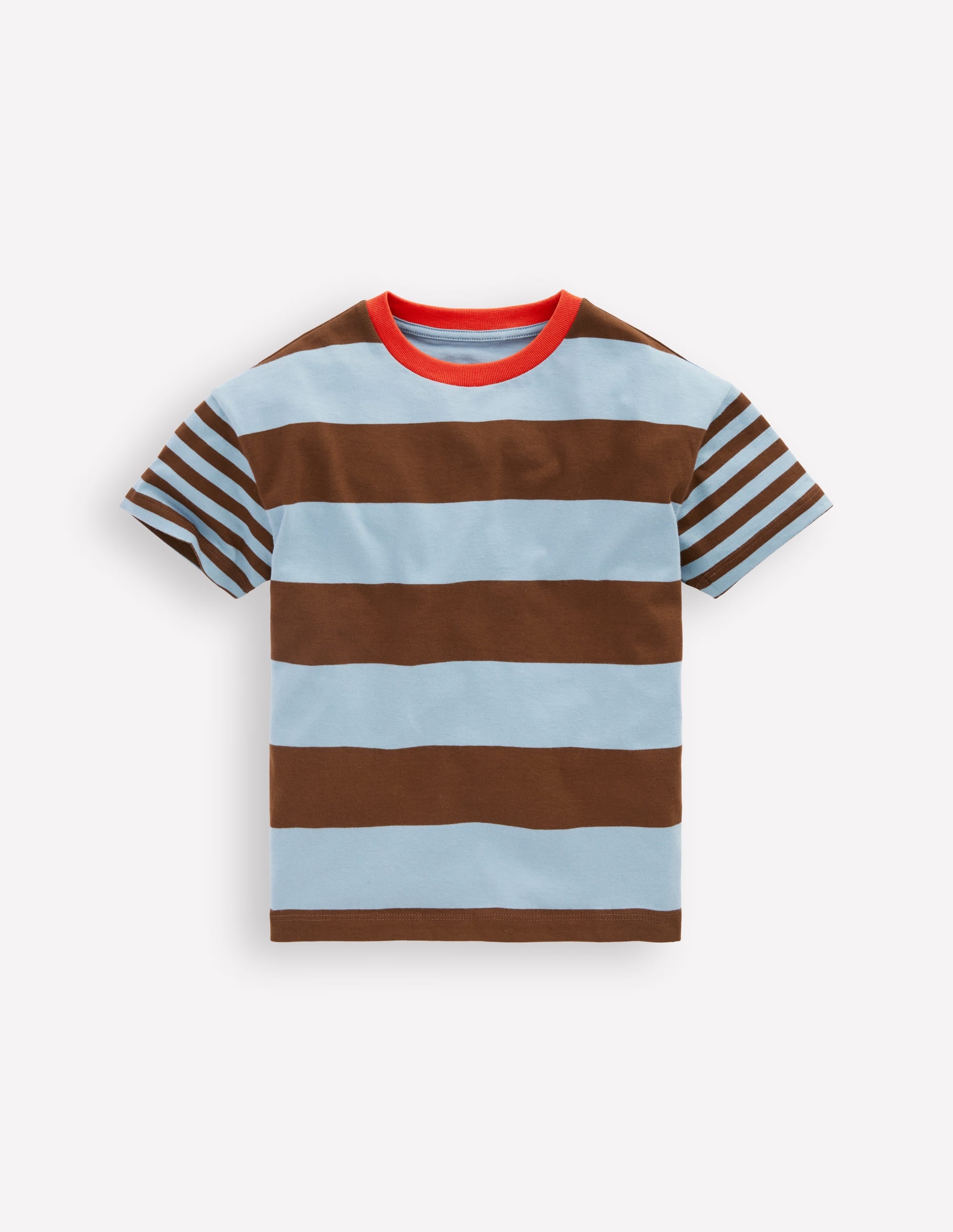 T-shirt décontracté à motif pêle-mêle-Lac glaciaire/terreau - Image 1