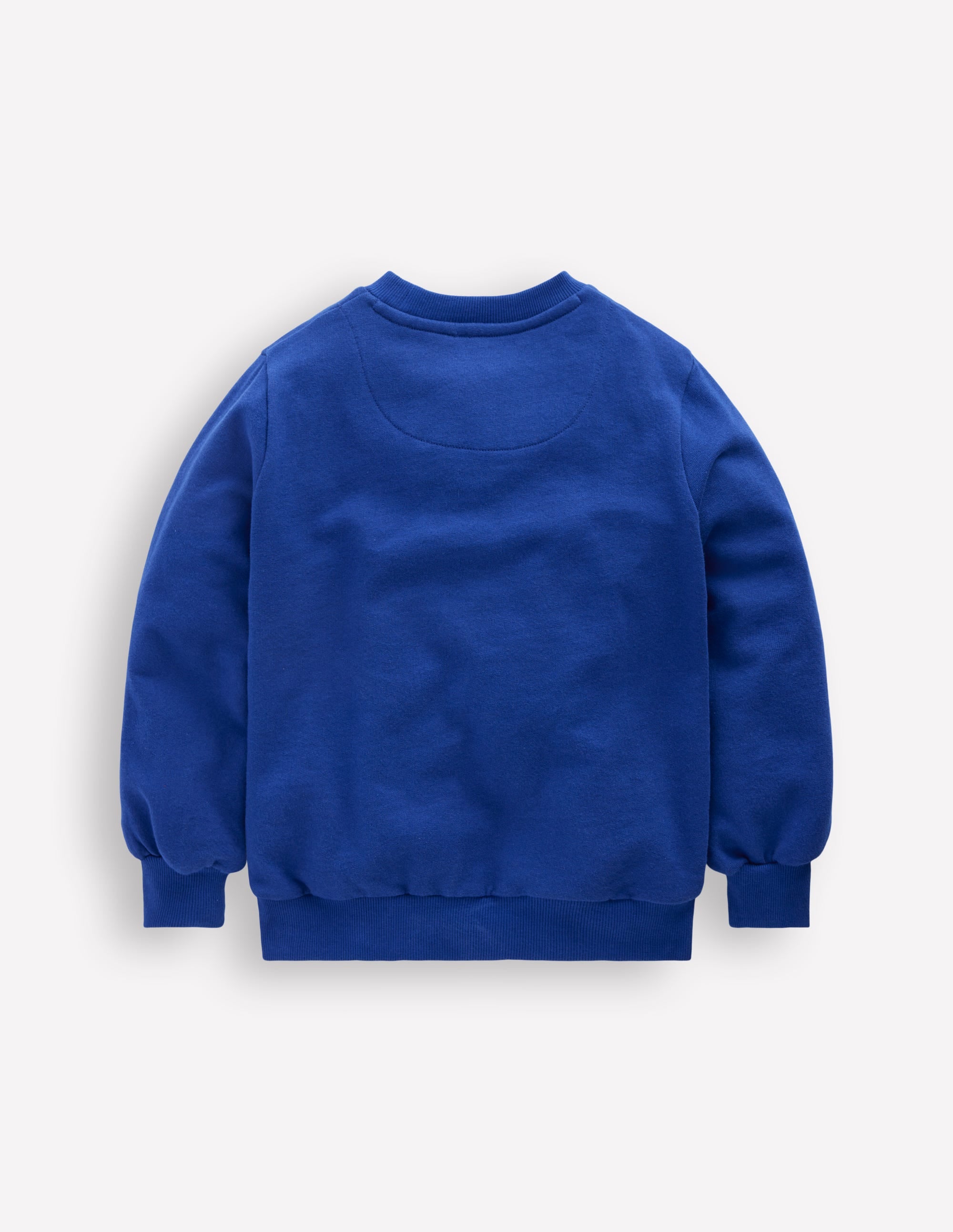 Sweatshirt mit Aufnäher-Saphirblau Dinos - Image 2