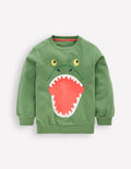 Sweatshirt mit 3D-Tiermuster-BEINWELL DINO