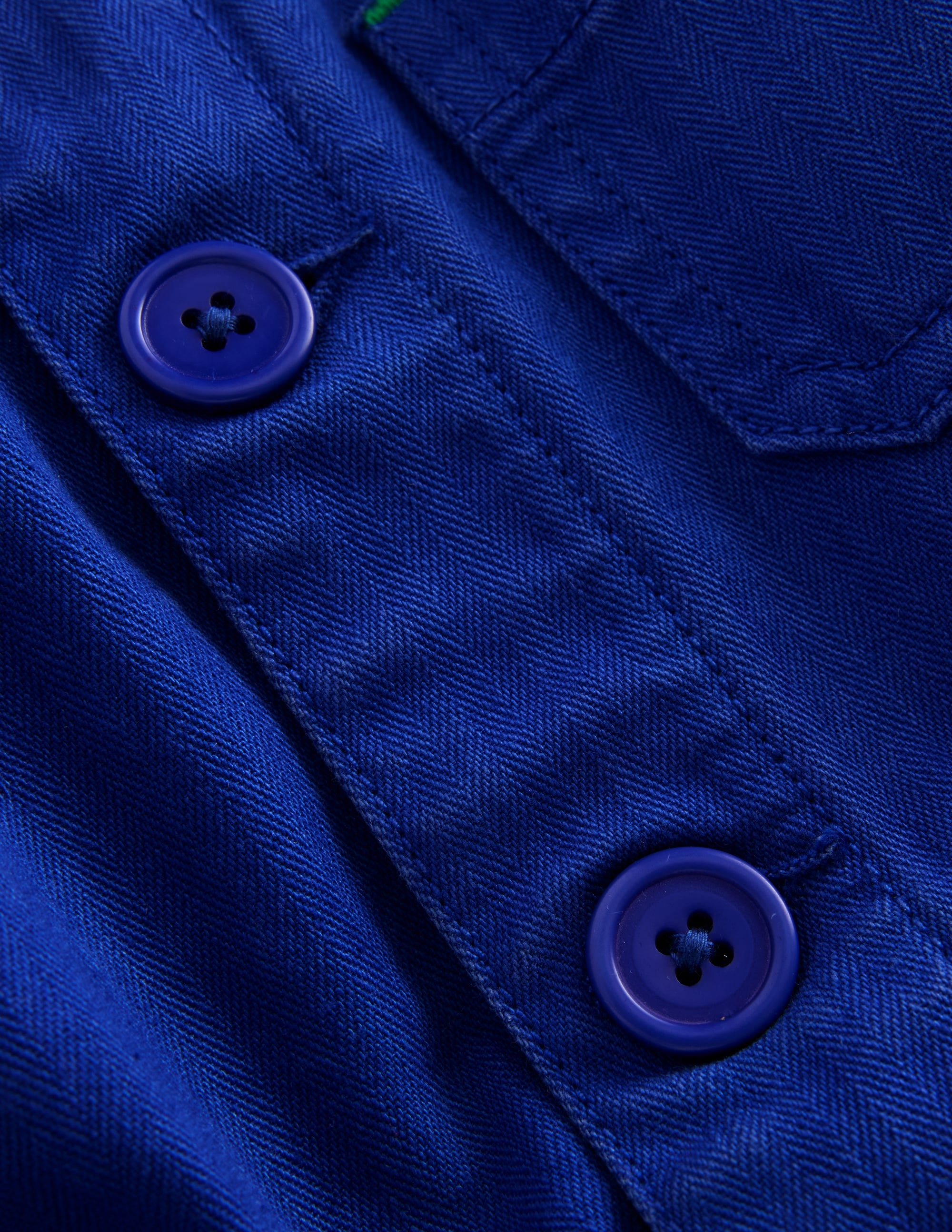 Veste en sergé-Bleu sodalite - Image 3