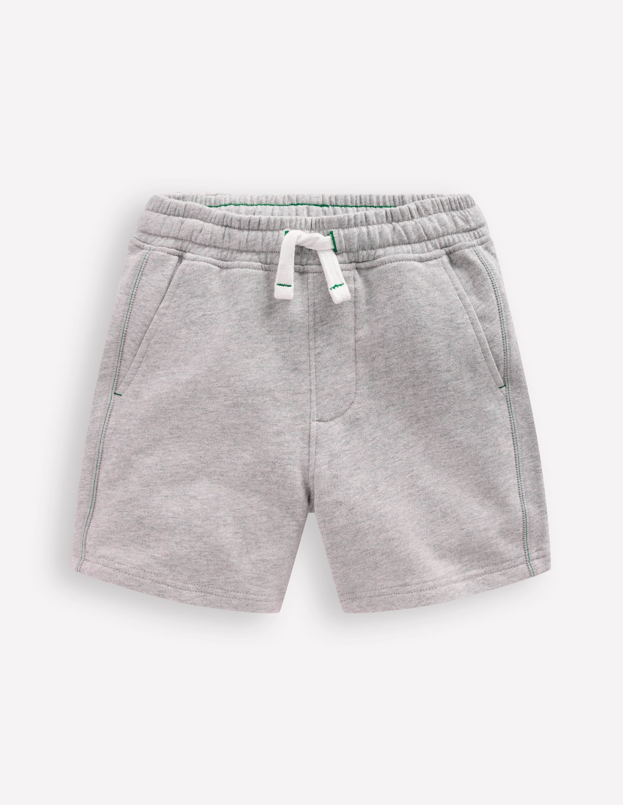 Short de survêtement essentiel-Gris chiné - Image 1
