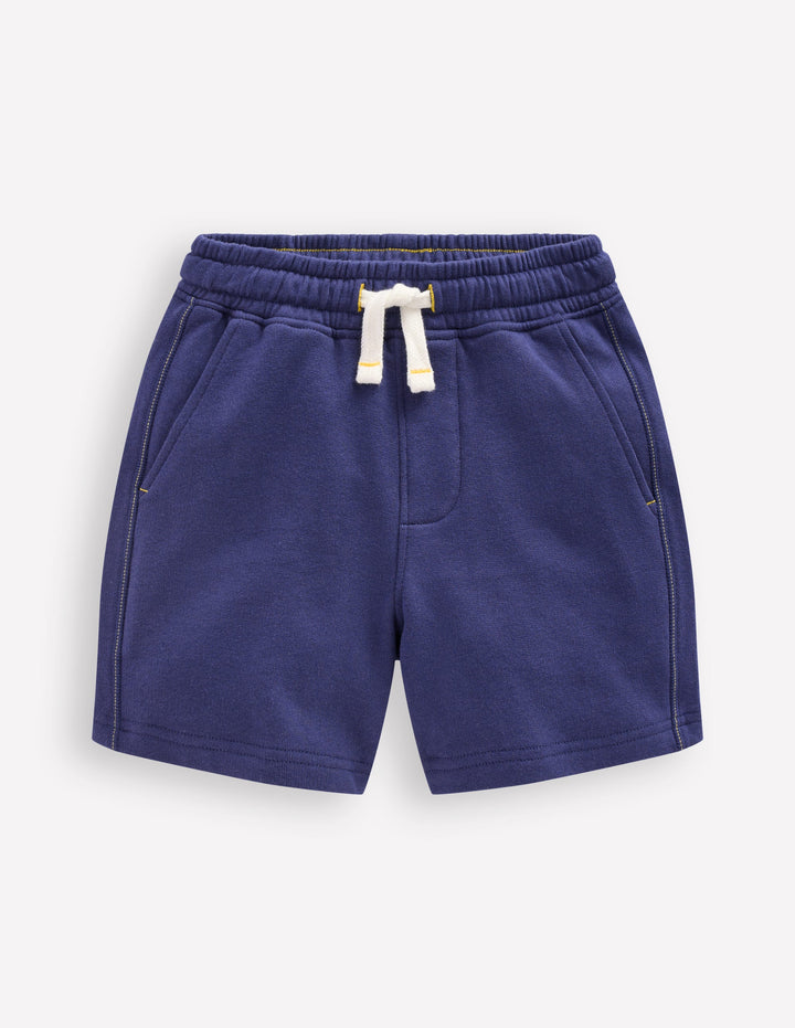 Basic-Sweatshorts-Twilight Blau