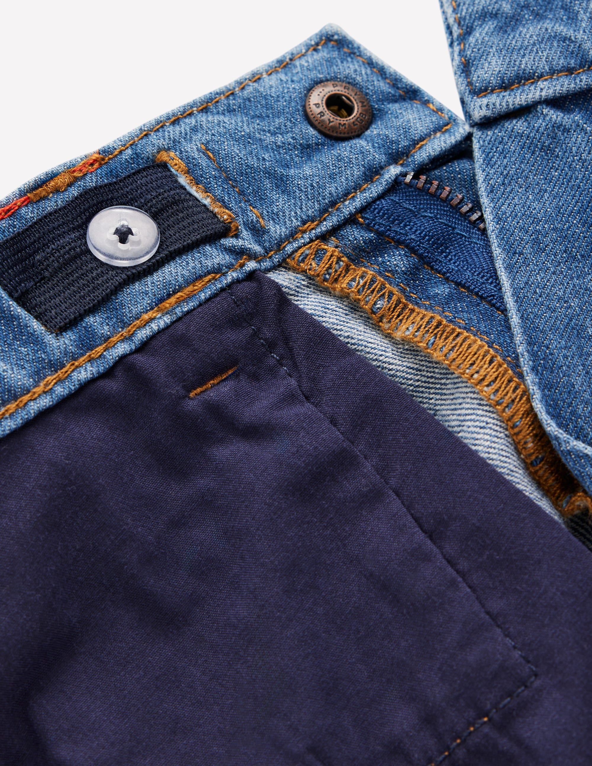 Lockere Jeanshose mit geradem Bein-MITTLERE WASCHUNG - Image 9