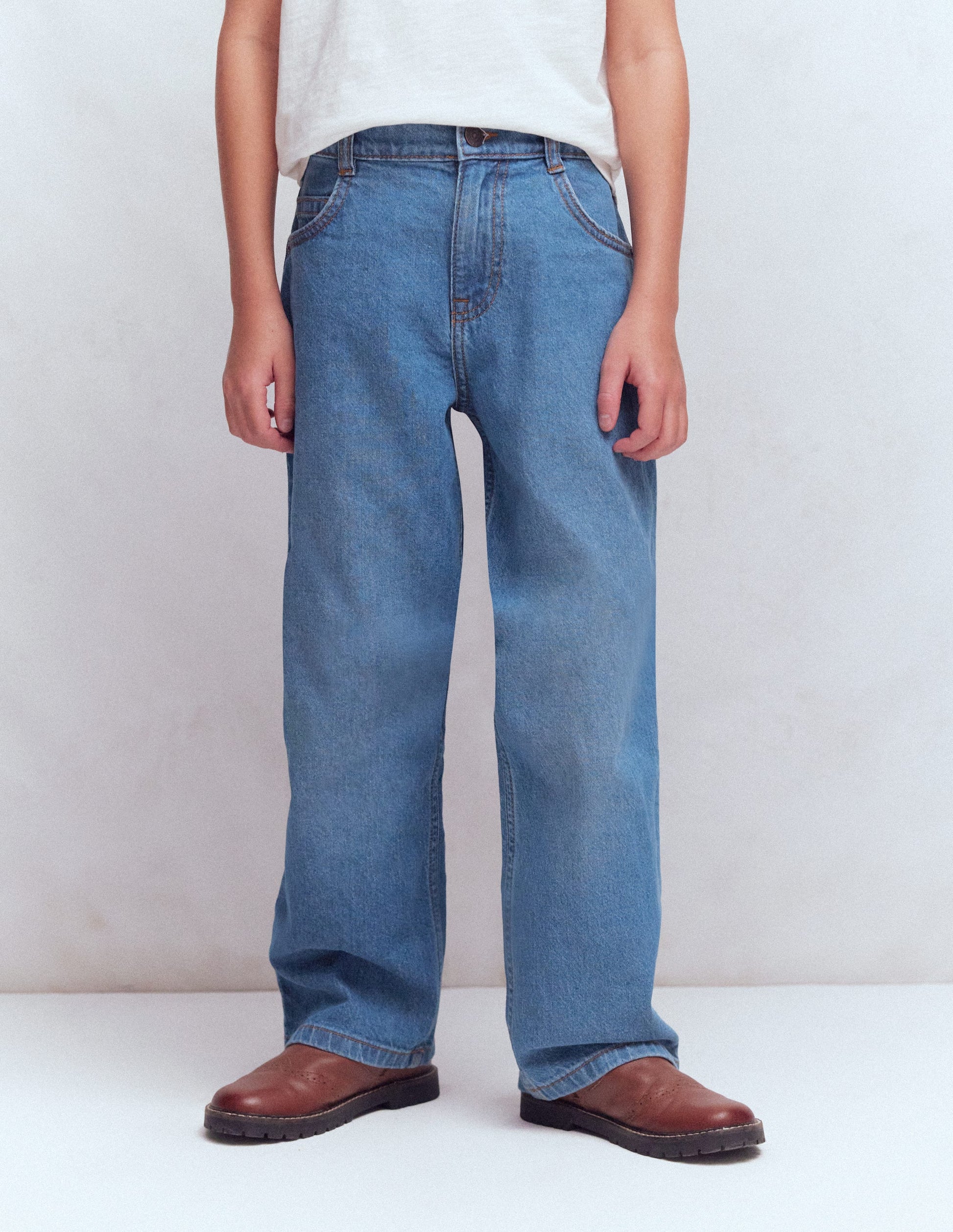 Lässige Jeans-MITTLERE WASCHUNG-5