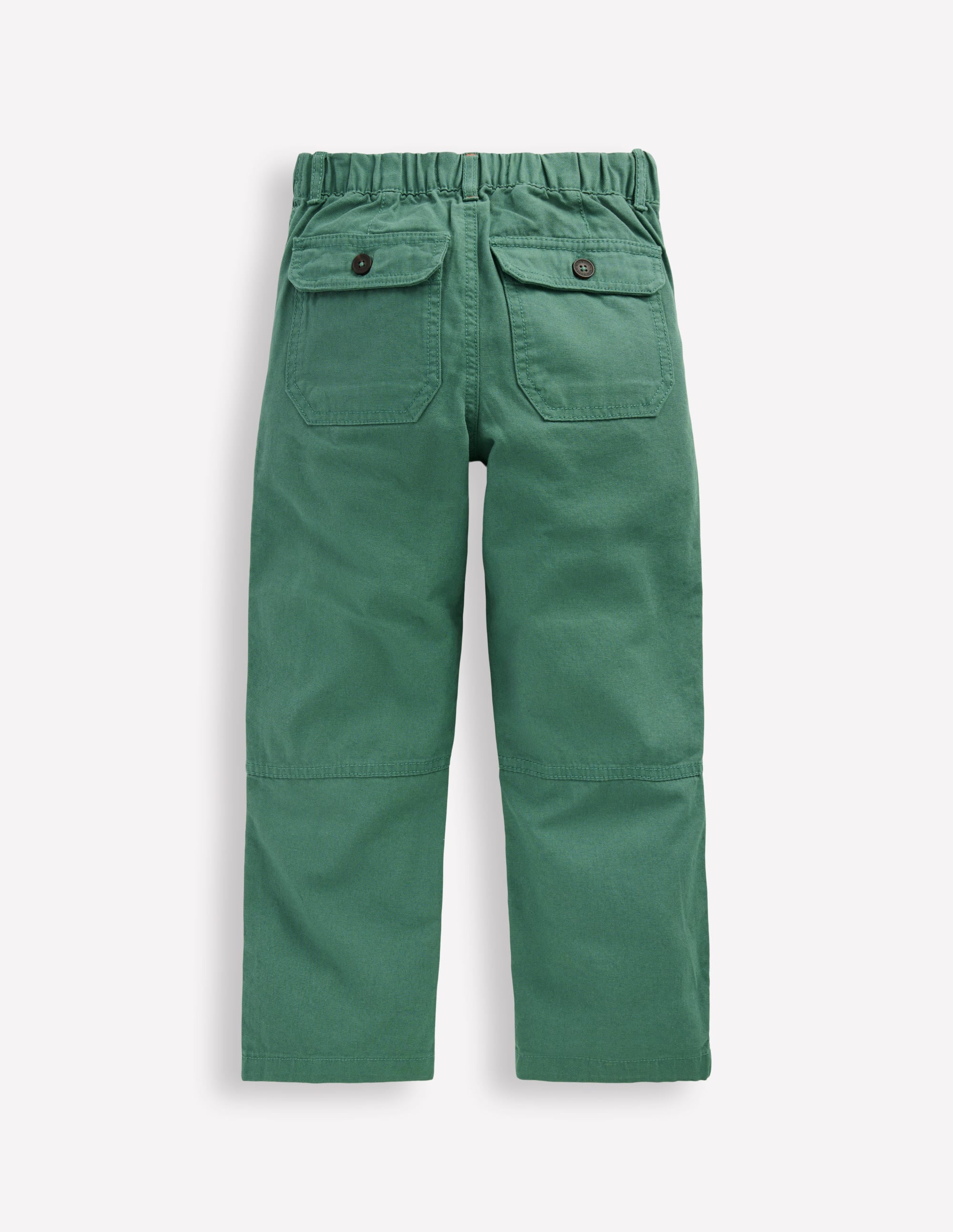 Pantalon style charpentier en toile-Épicéa bleu - Image 2