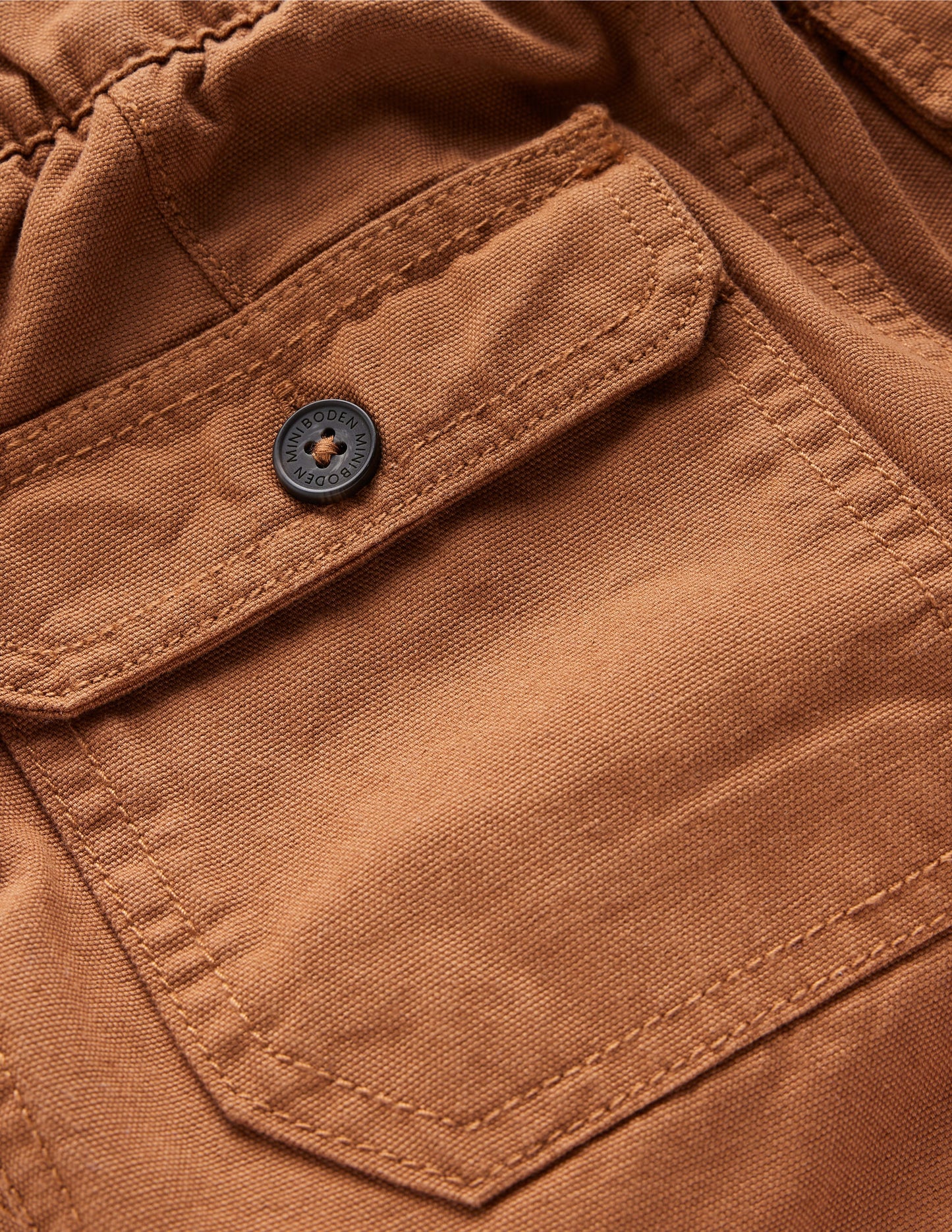 Canvas Carpenter Trousers-Argan Oil