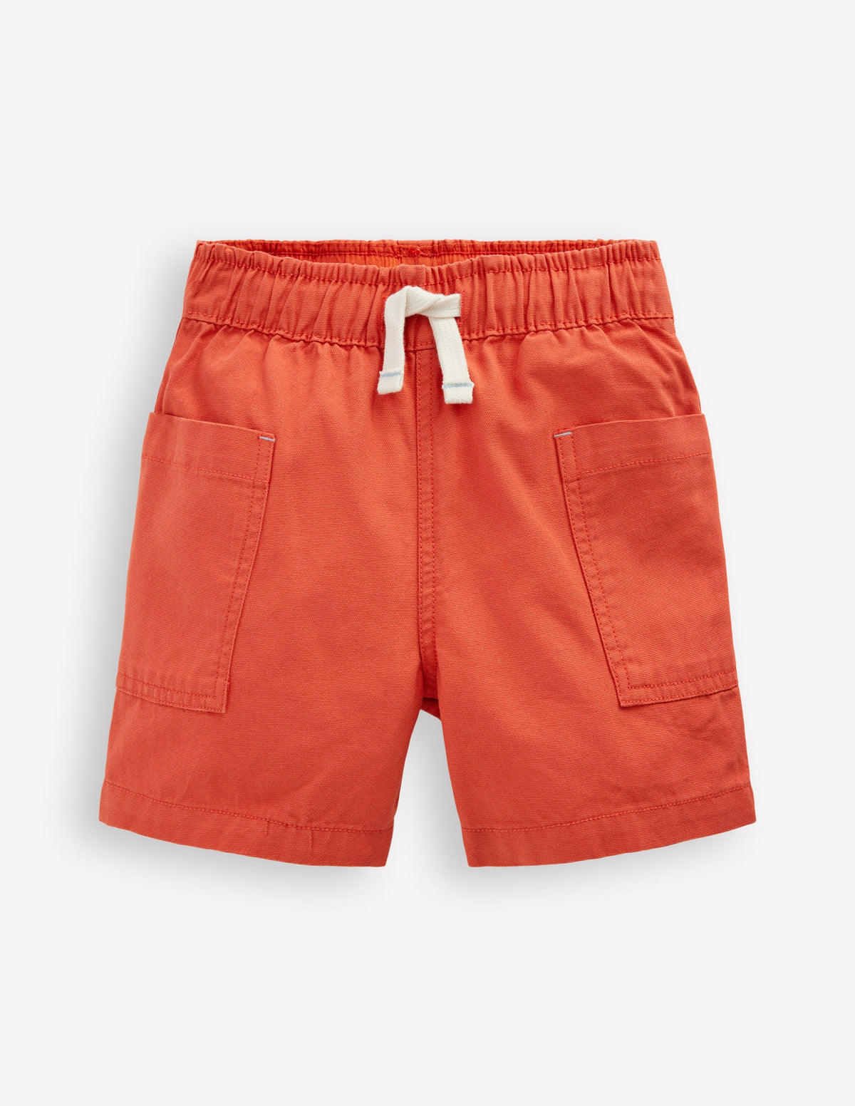 Baumwollshorts mit Tasche-Granatrosa - Image 1