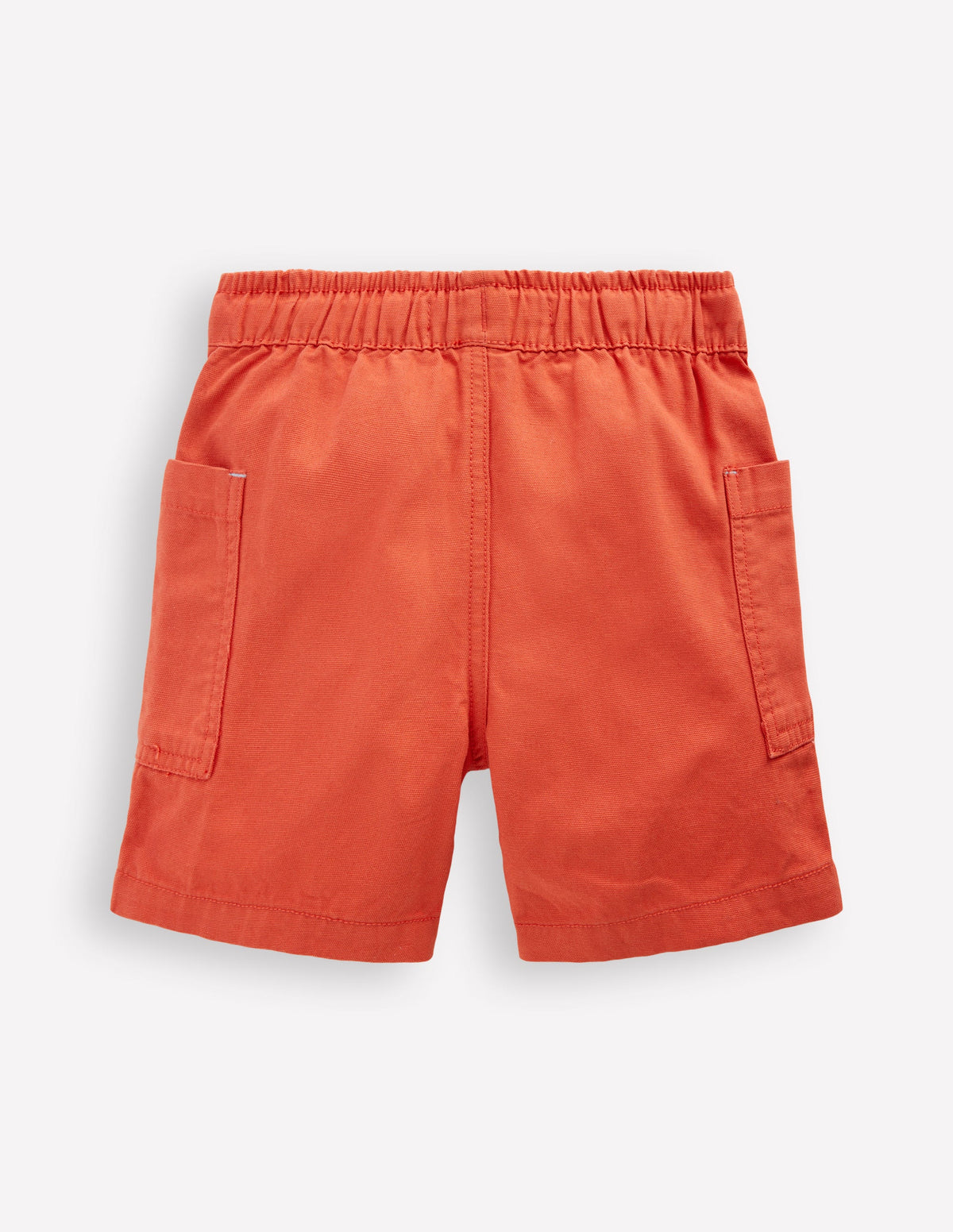 Baumwollshorts mit Tasche-Granatrosa - Image 2