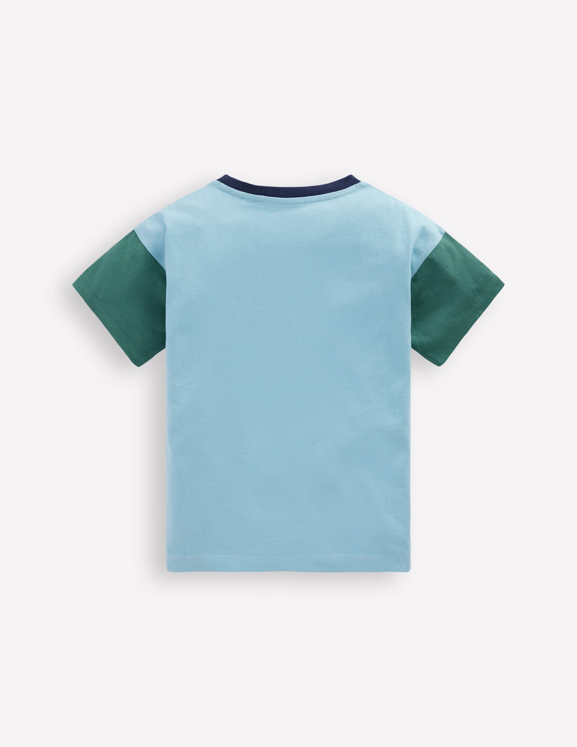 T-shirt décontracté en ripstop à poche-Lac glaciaire/koï/épicéa bleu - Image 2