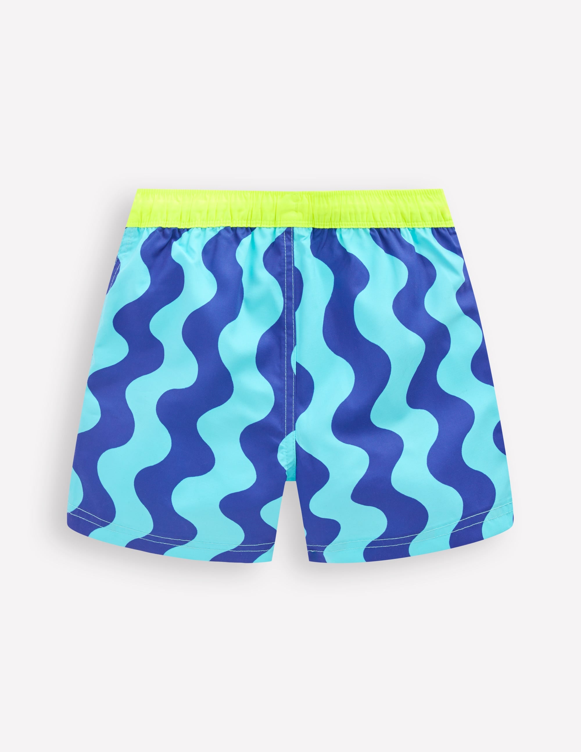 Badeshorts-Blau Wellen - Image 2