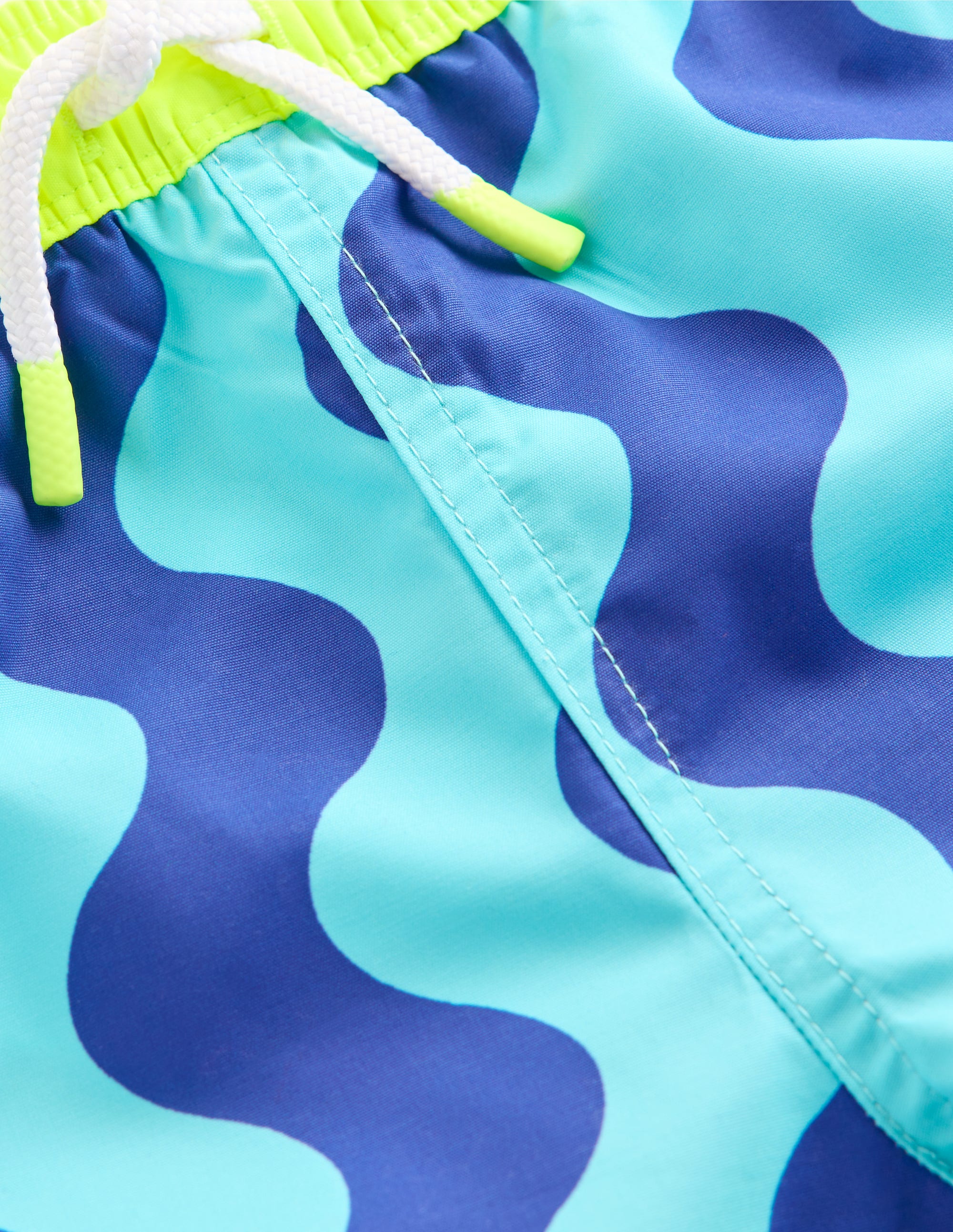 Badeshorts-Blau Wellen - Image 3