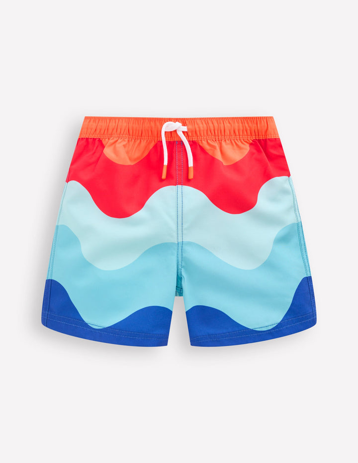 Badeshorts-Breite Wellen
