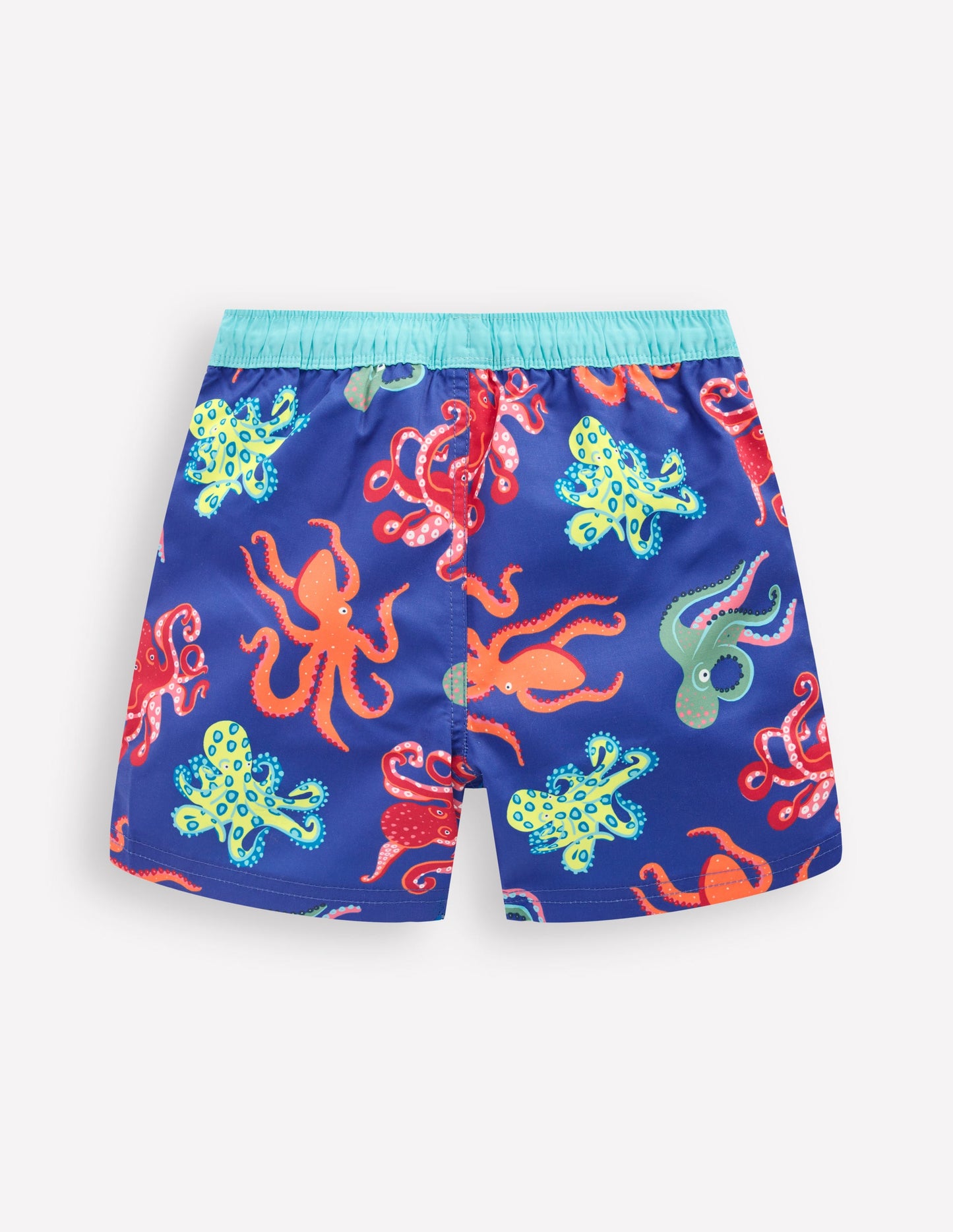 Badeshorts-Saphirblau Oktopus