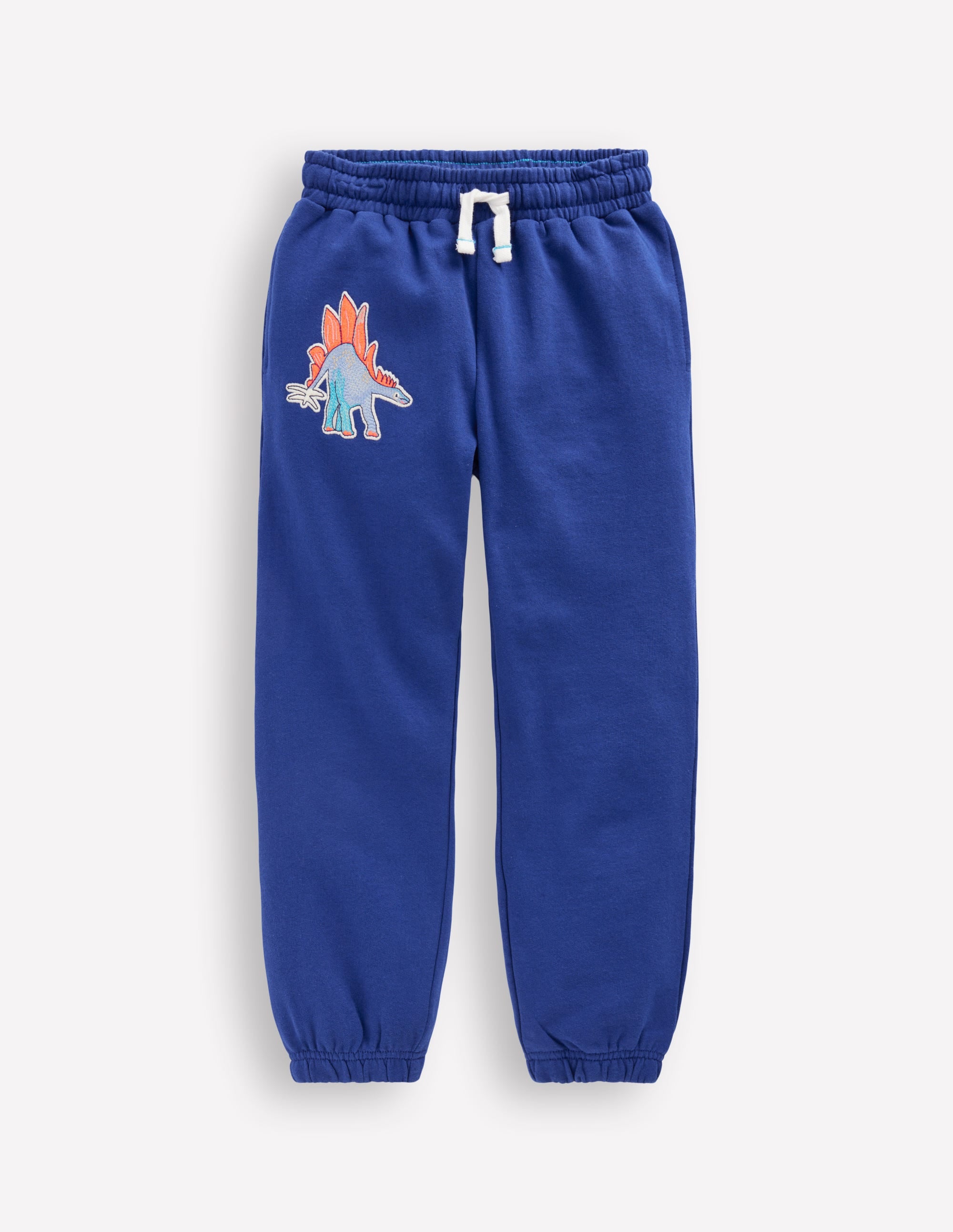 Bas de jogging à écussons-Dinosaures bleu - Image 1