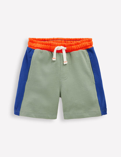 Short colourblock-Colourblock vert-4