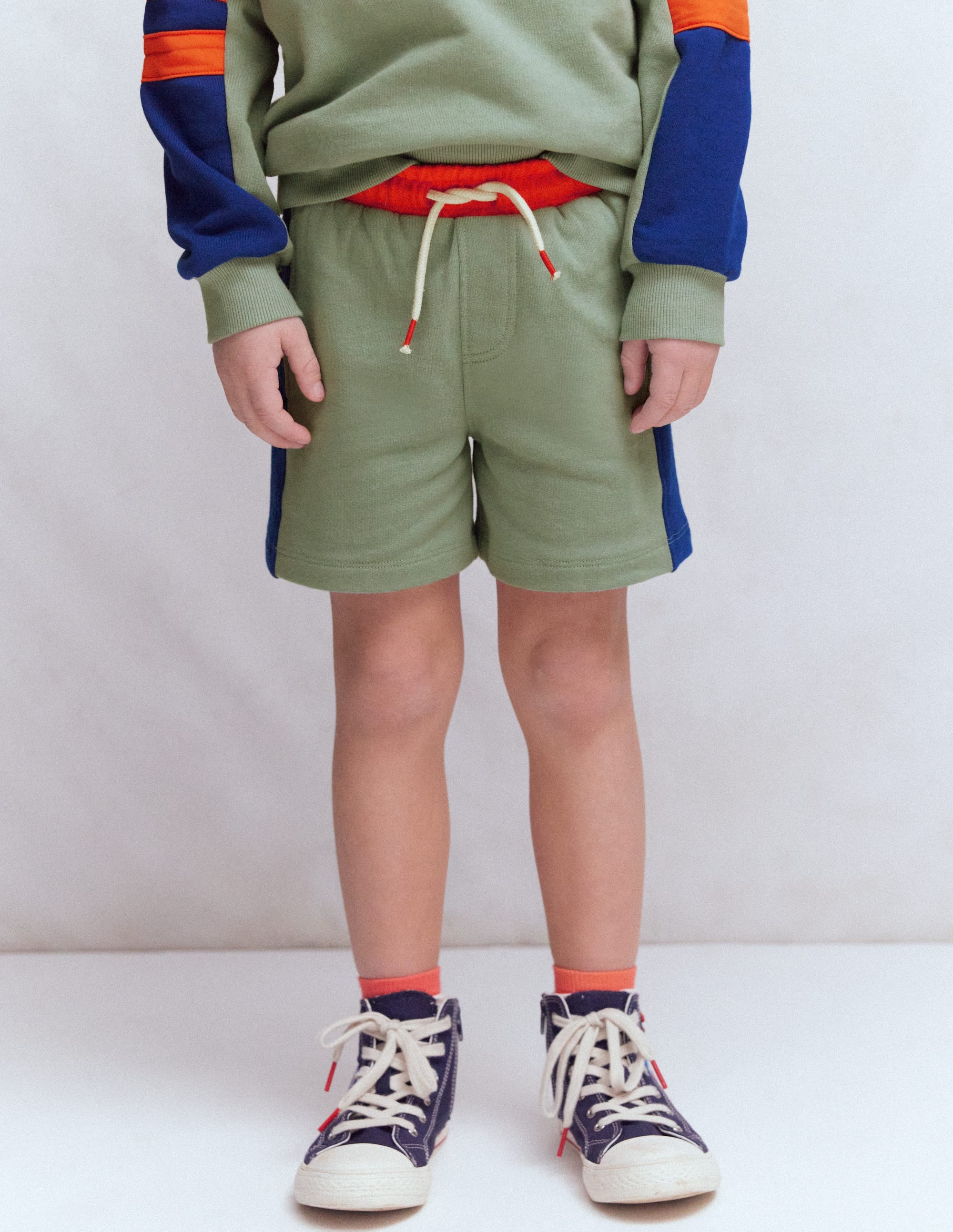 Short colourblock-Colourblock vert - Image 3